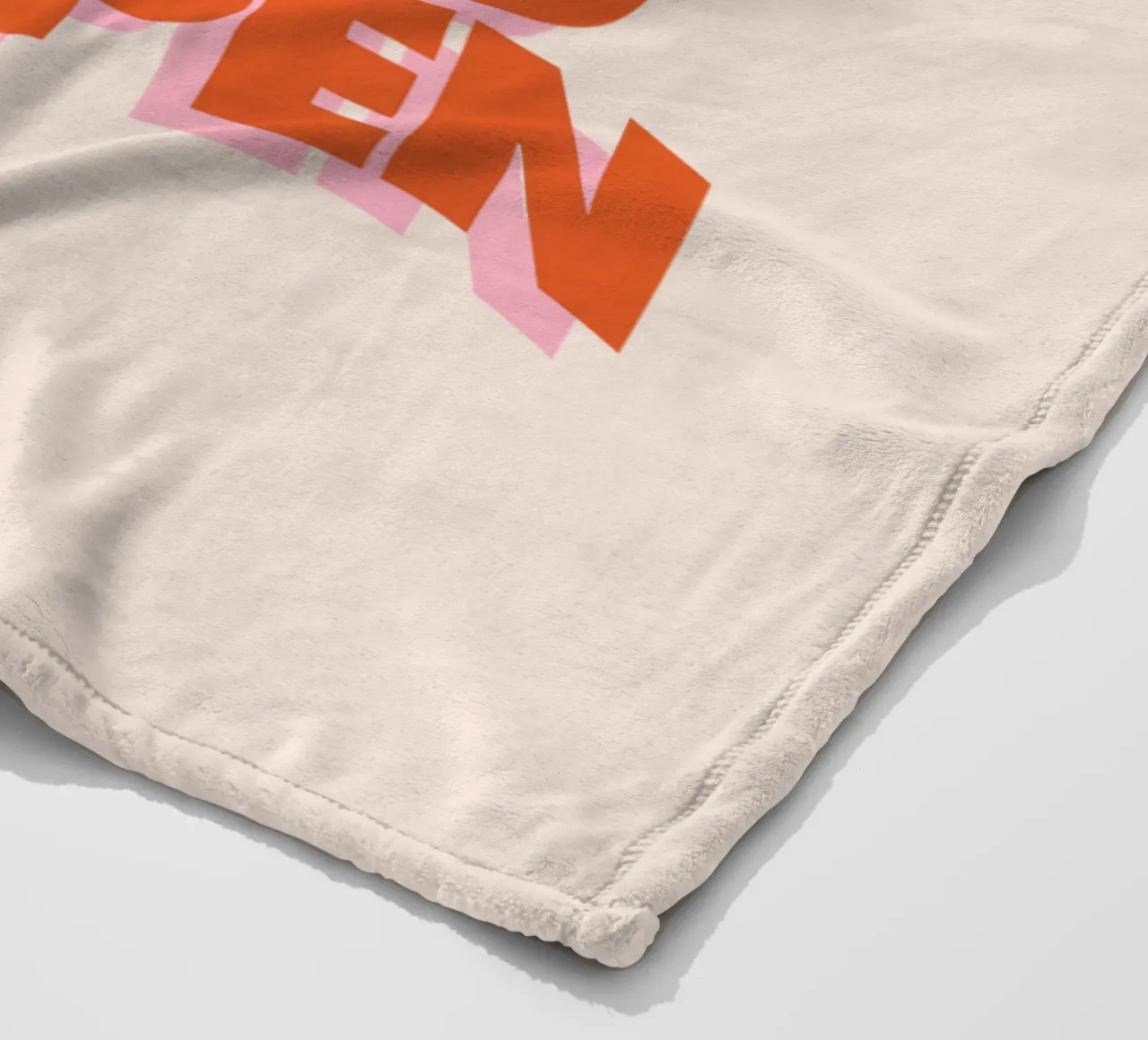 Il meglio che possa accadere Design tipografico coperta in pile da THE MOTIVATED TYPE