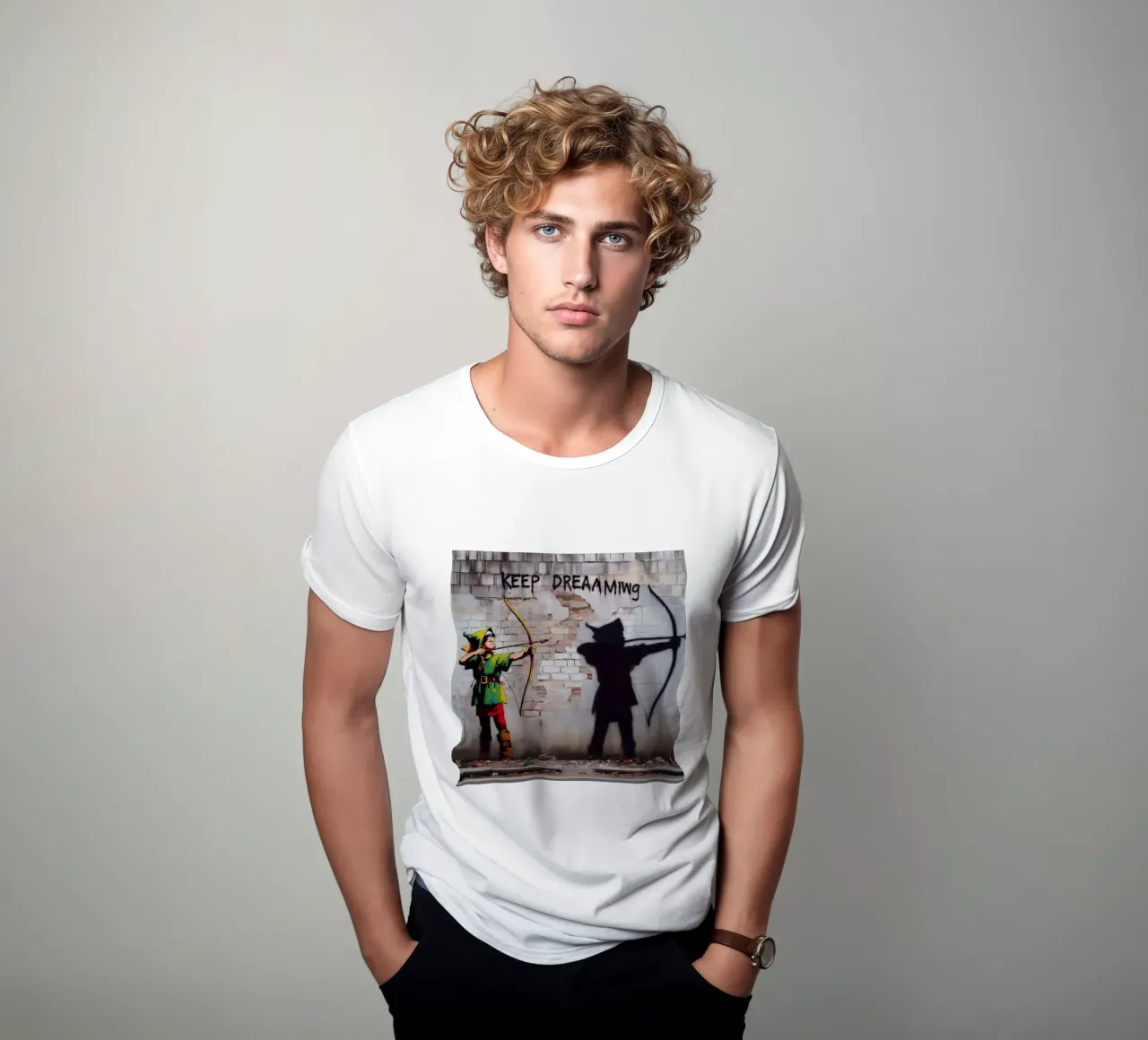 Robin Hood Grafitti t-shirt da mrZang