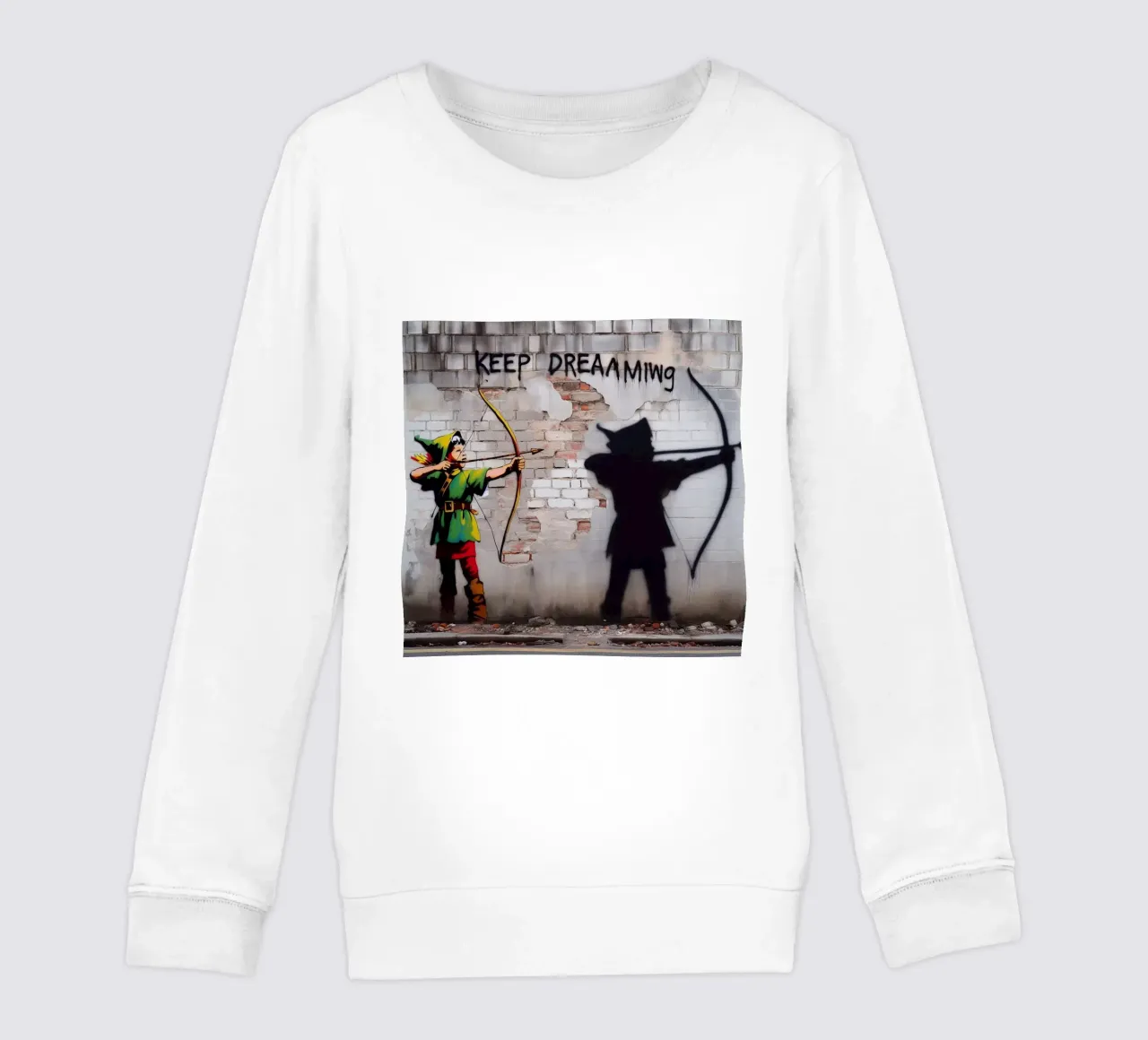 Robin Hood Grafitti felpa bambino da mrZang