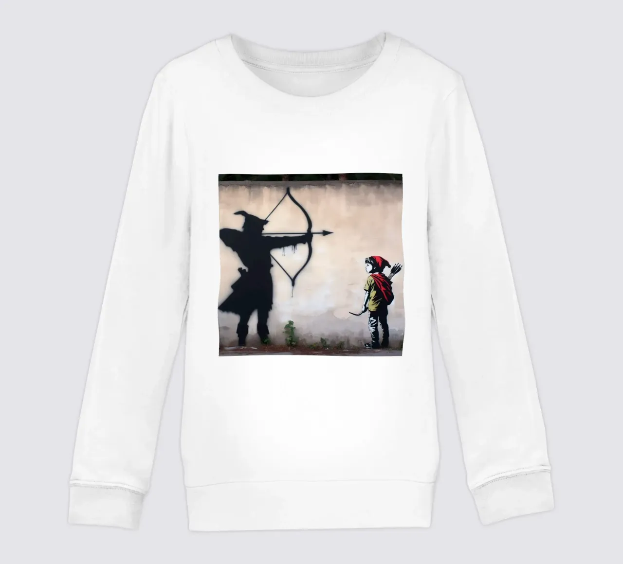 Robin Hood Stencils felpa bambino da mrZang