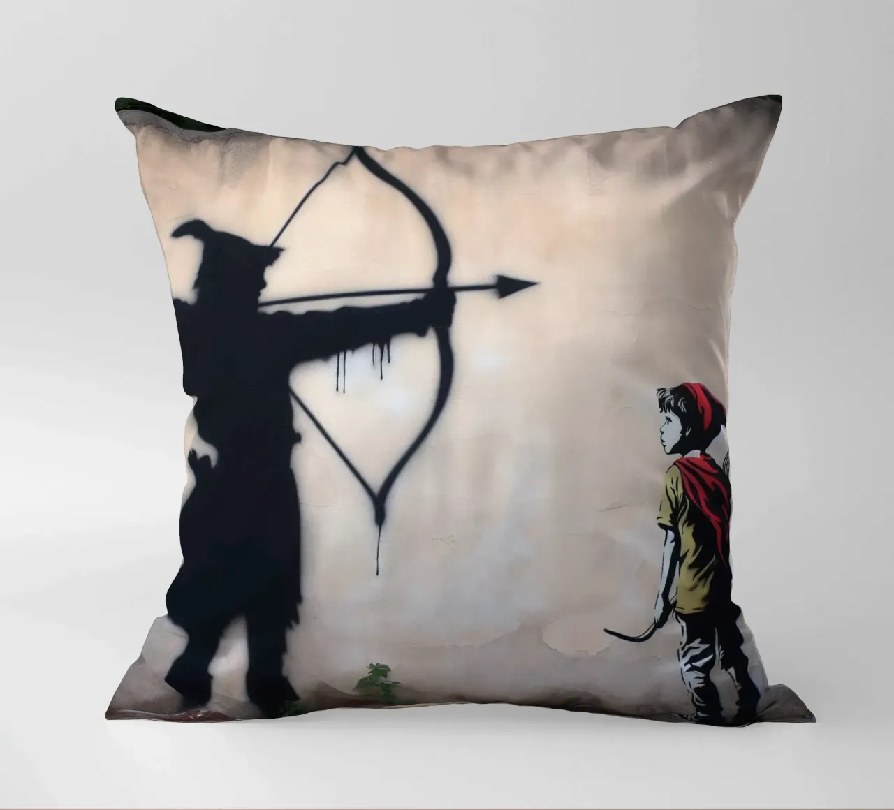 Robin Hood Stencils cuscino da mrZang