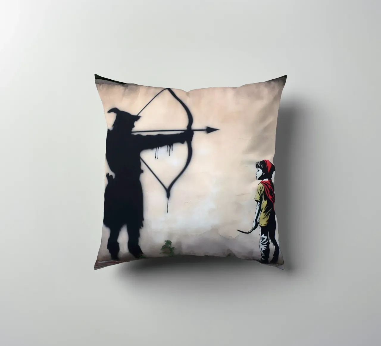 Robin Hood Stencils cuscino da mrZang