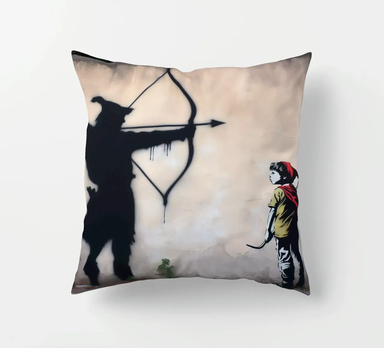 Robin Hood Stencils cuscino da mrZang