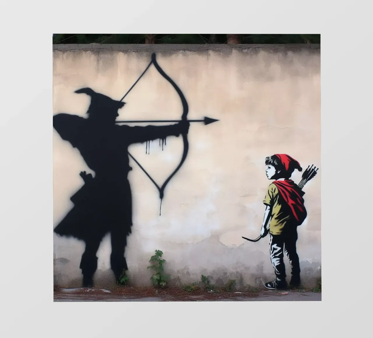 Robin Hood Stencils pellicola backlit da mrZang