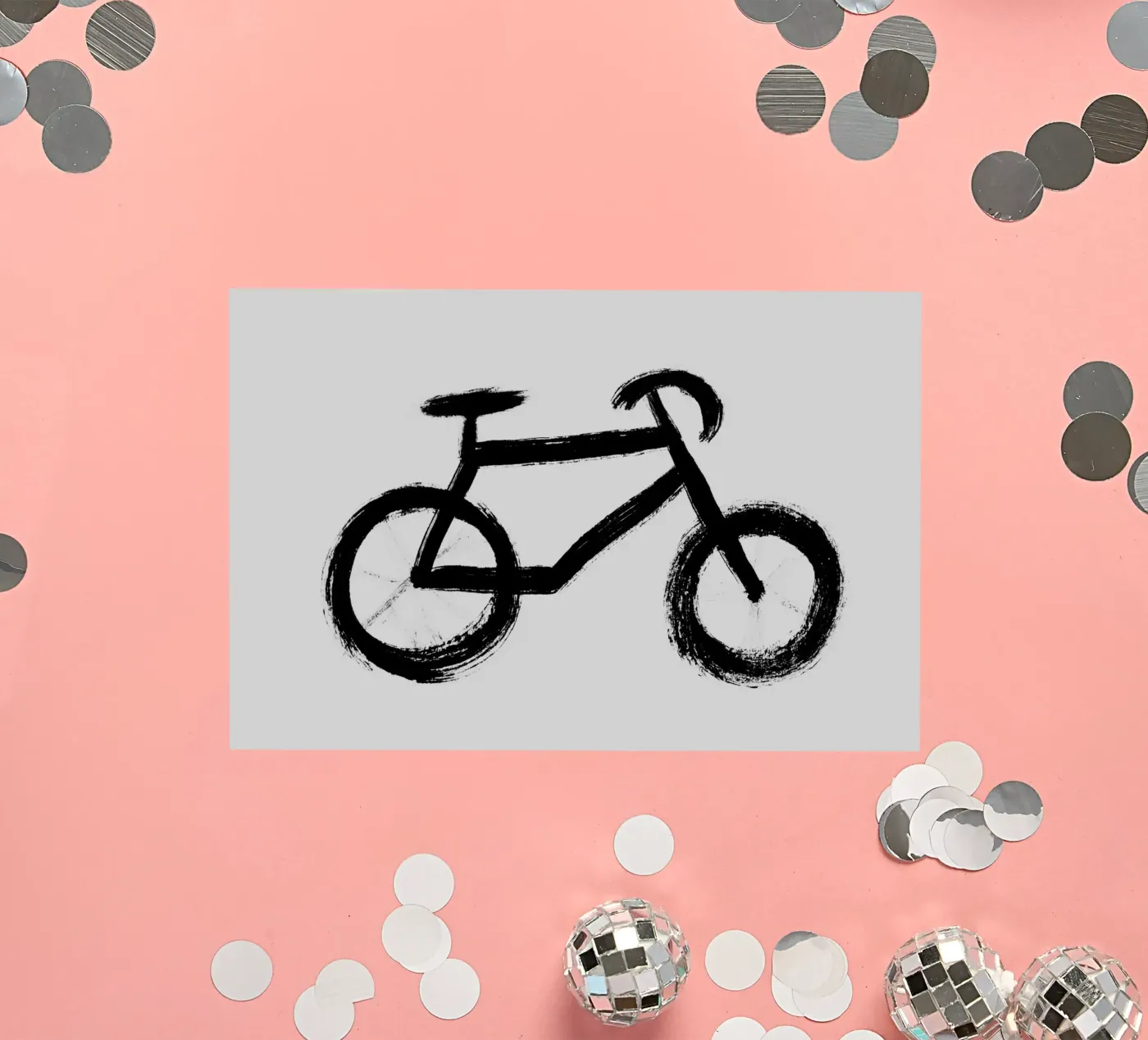 Fiets sticker van abnerssonstudio