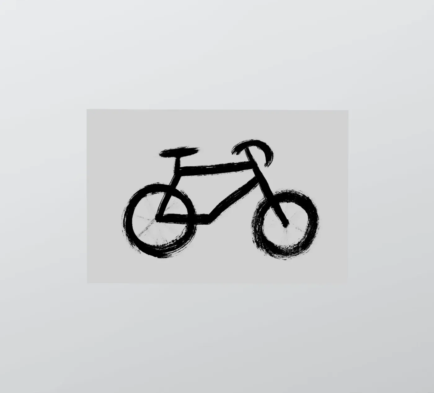 Fiets sticker van abnerssonstudio