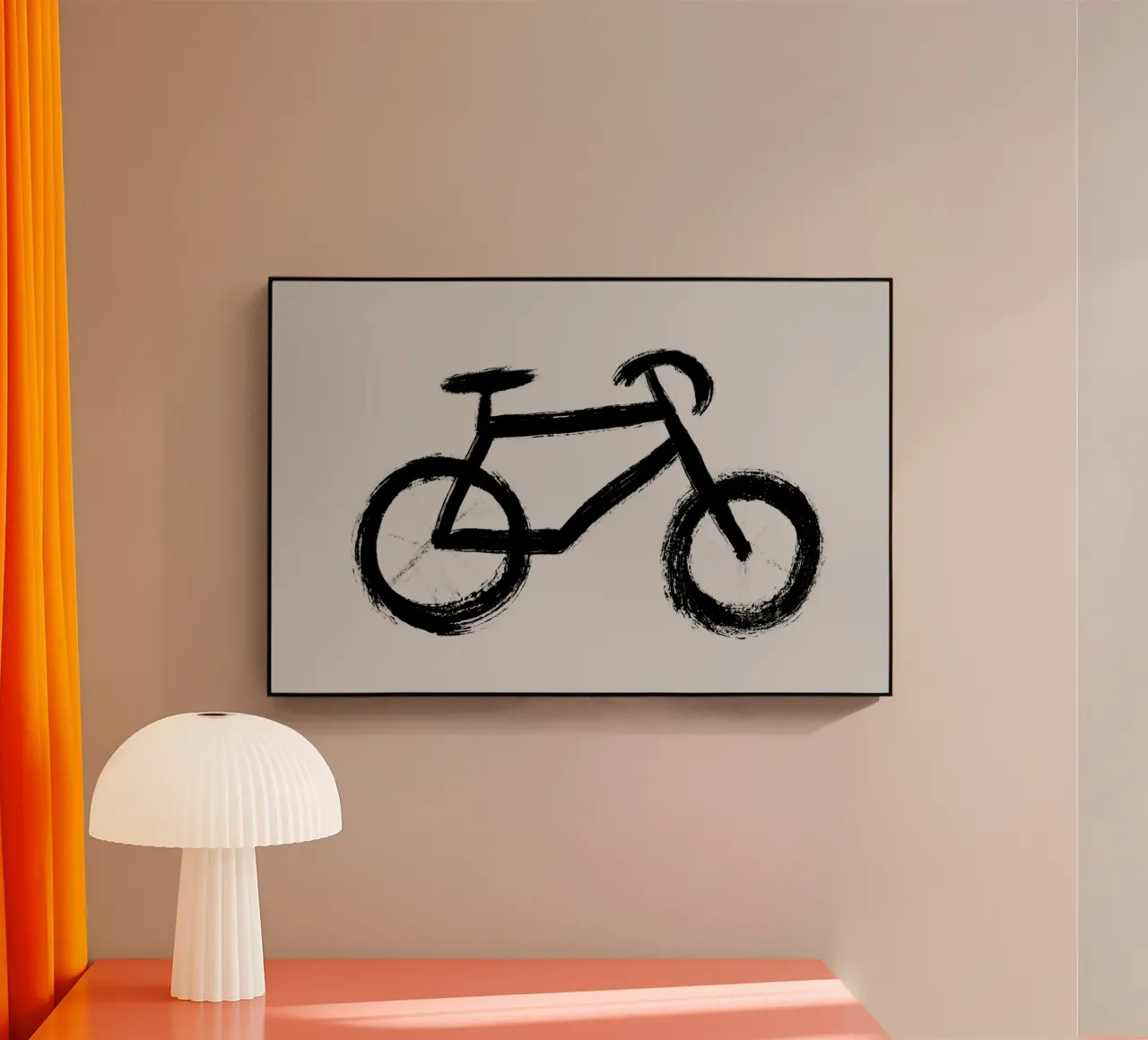 Bicicletta plexiglass da abnerssonstudio