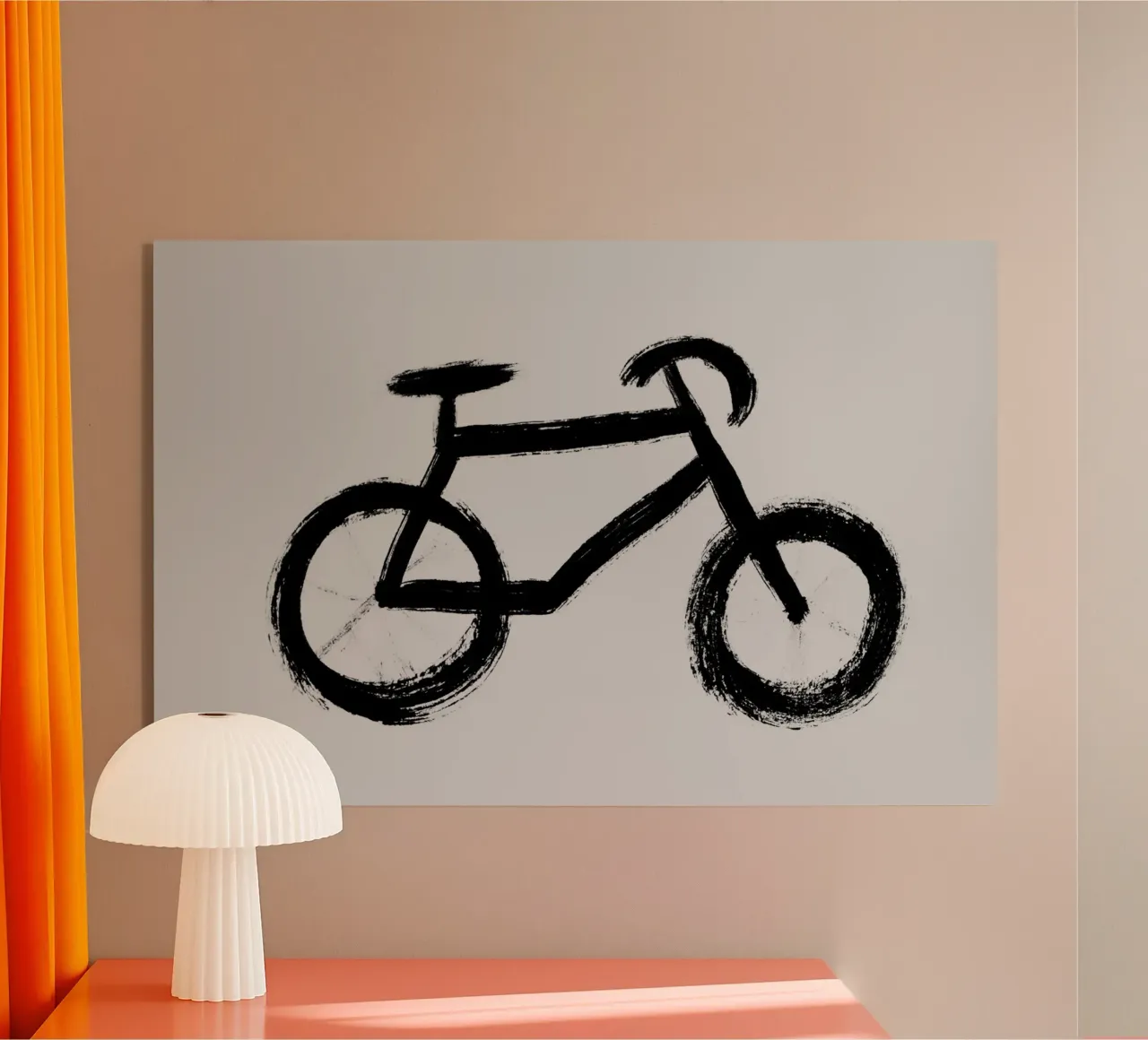 Bicicletta plexiglass da abnerssonstudio