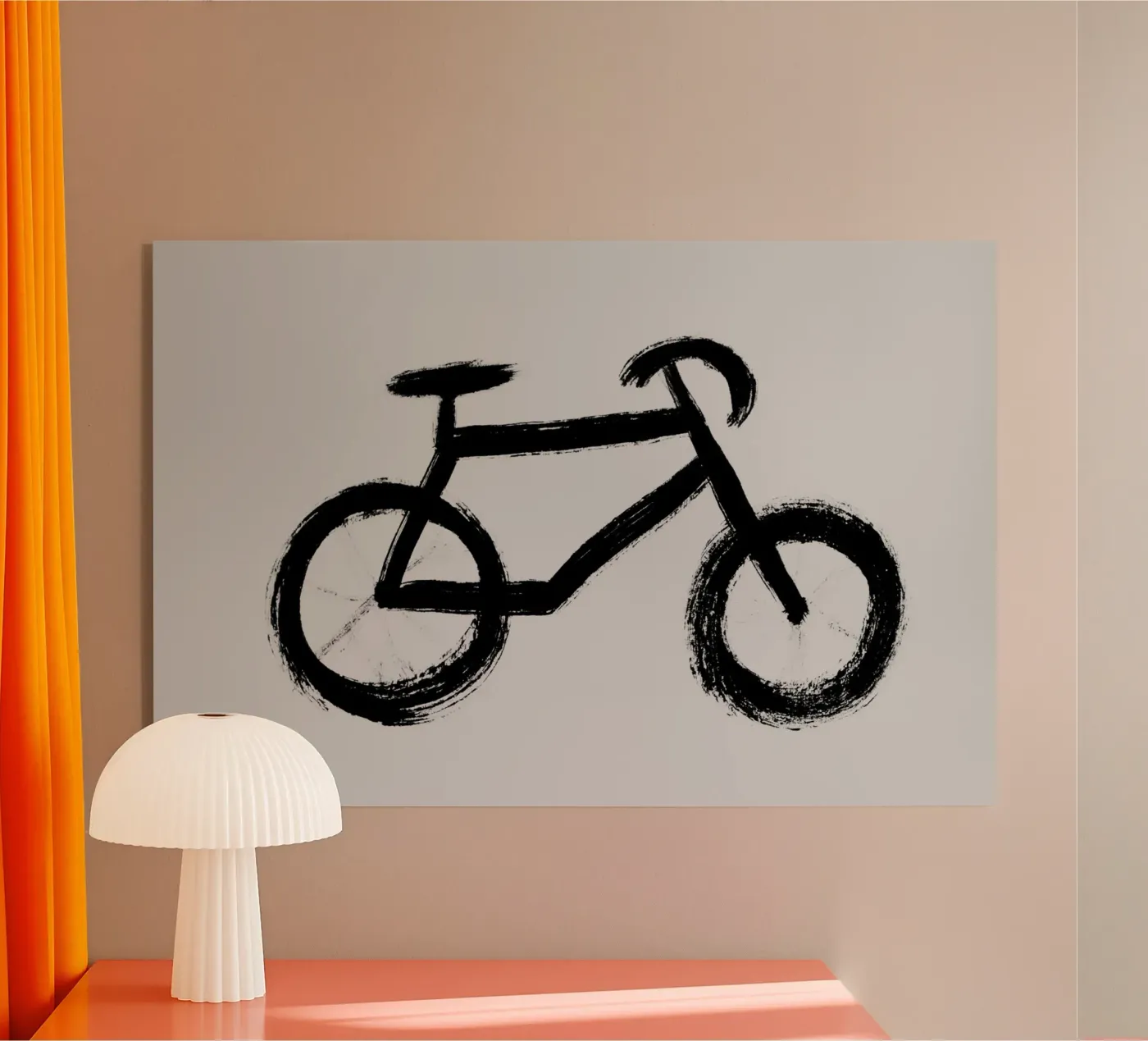 Bicycle plexiglas de abnerssonstudio