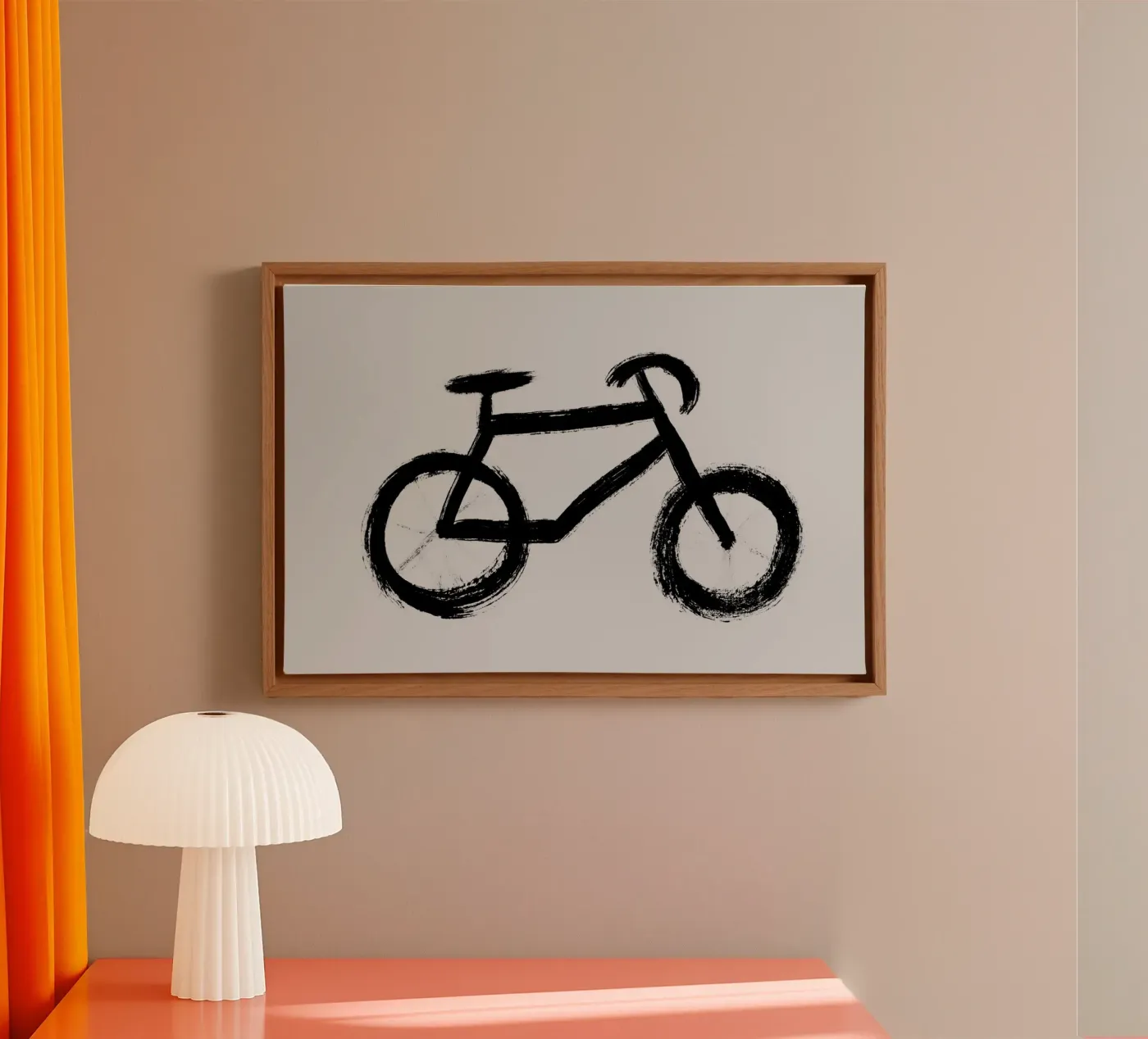 Fiets canvas van abnerssonstudio