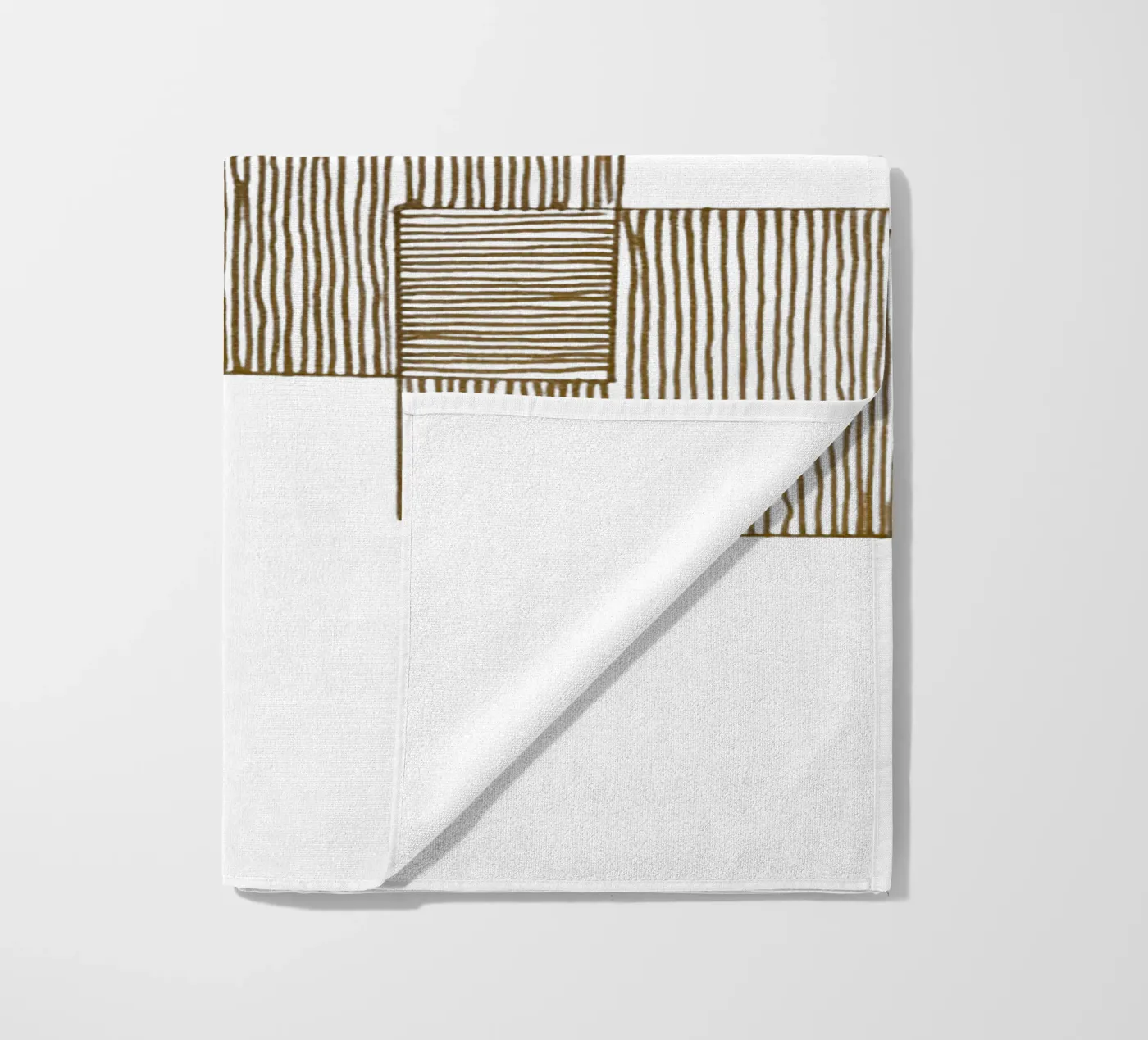 Geometric Lines serviette de plage de Pia