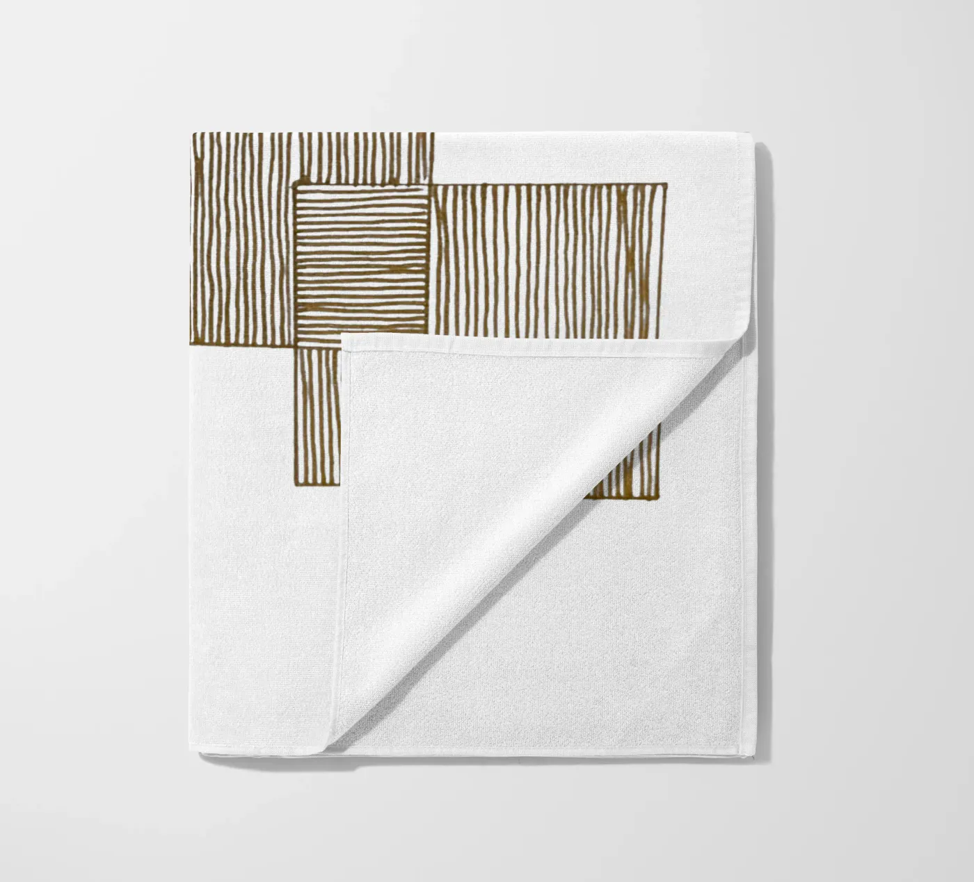Geometric Lines serviette de plage de Pia