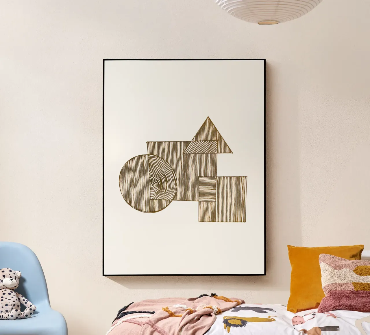 Geometric Lines plexiglass da Pia