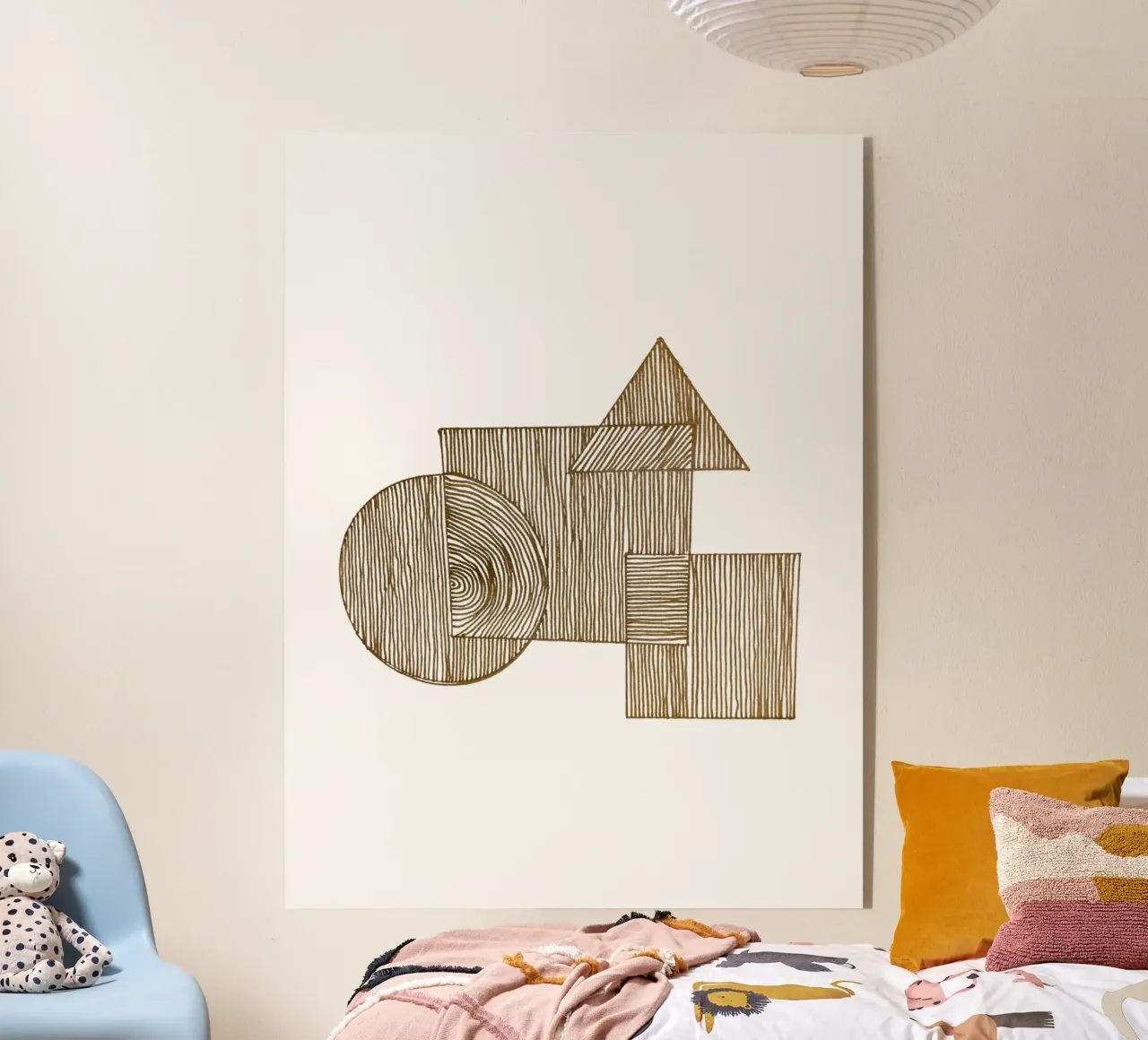 Geometric Lines plexiglass da Pia