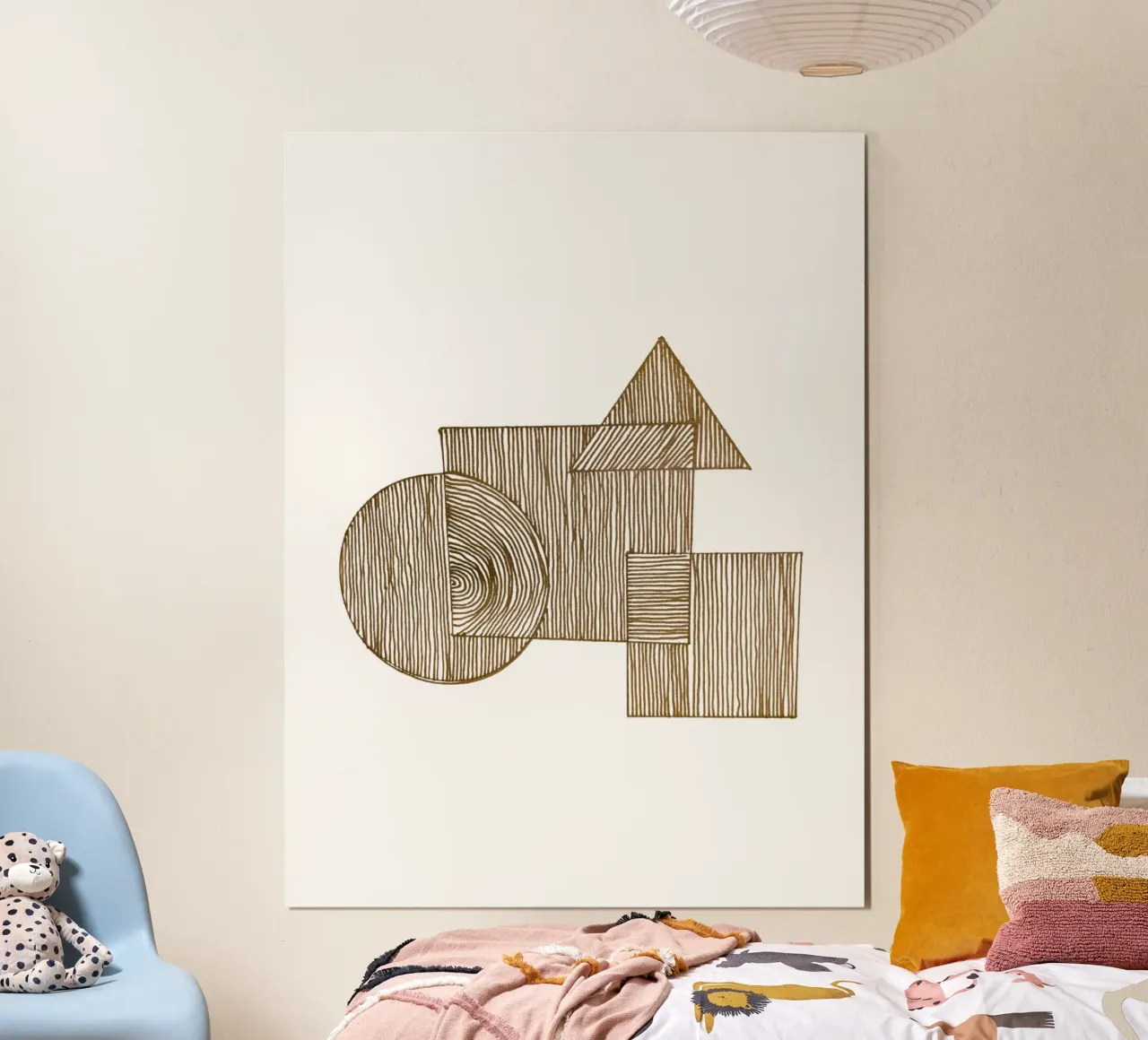 Geometric Lines poster da Pia