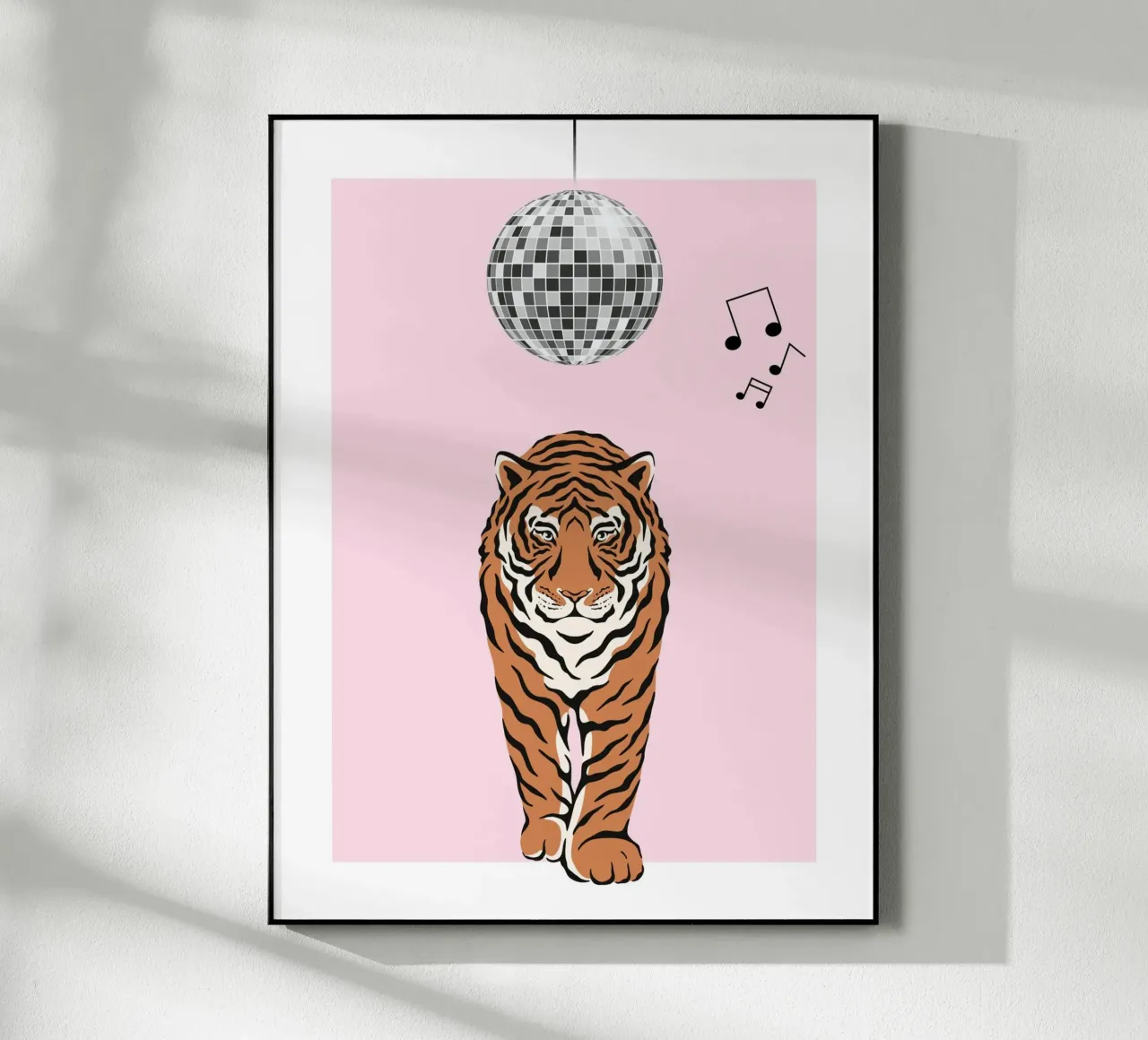 Disco Tiger acrylic glass by IamHomeDesigns
