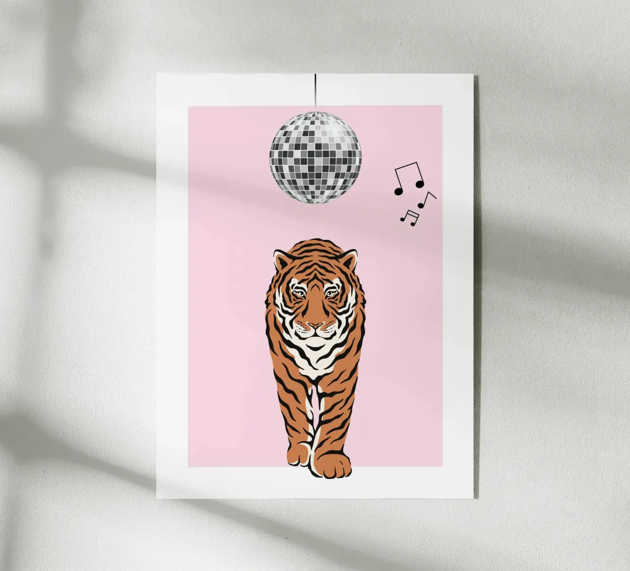 Disco Tiger plexiglass da IamHomeDesigns