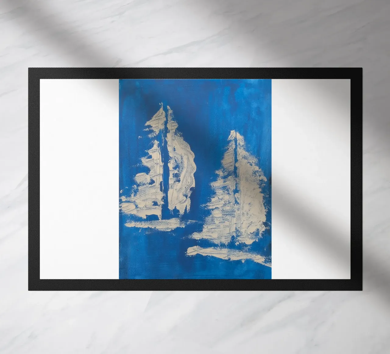 Due barche zerbino da Pia