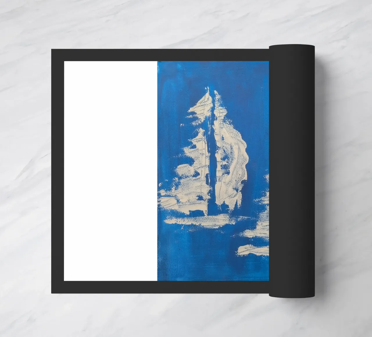 Due barche zerbino da Pia