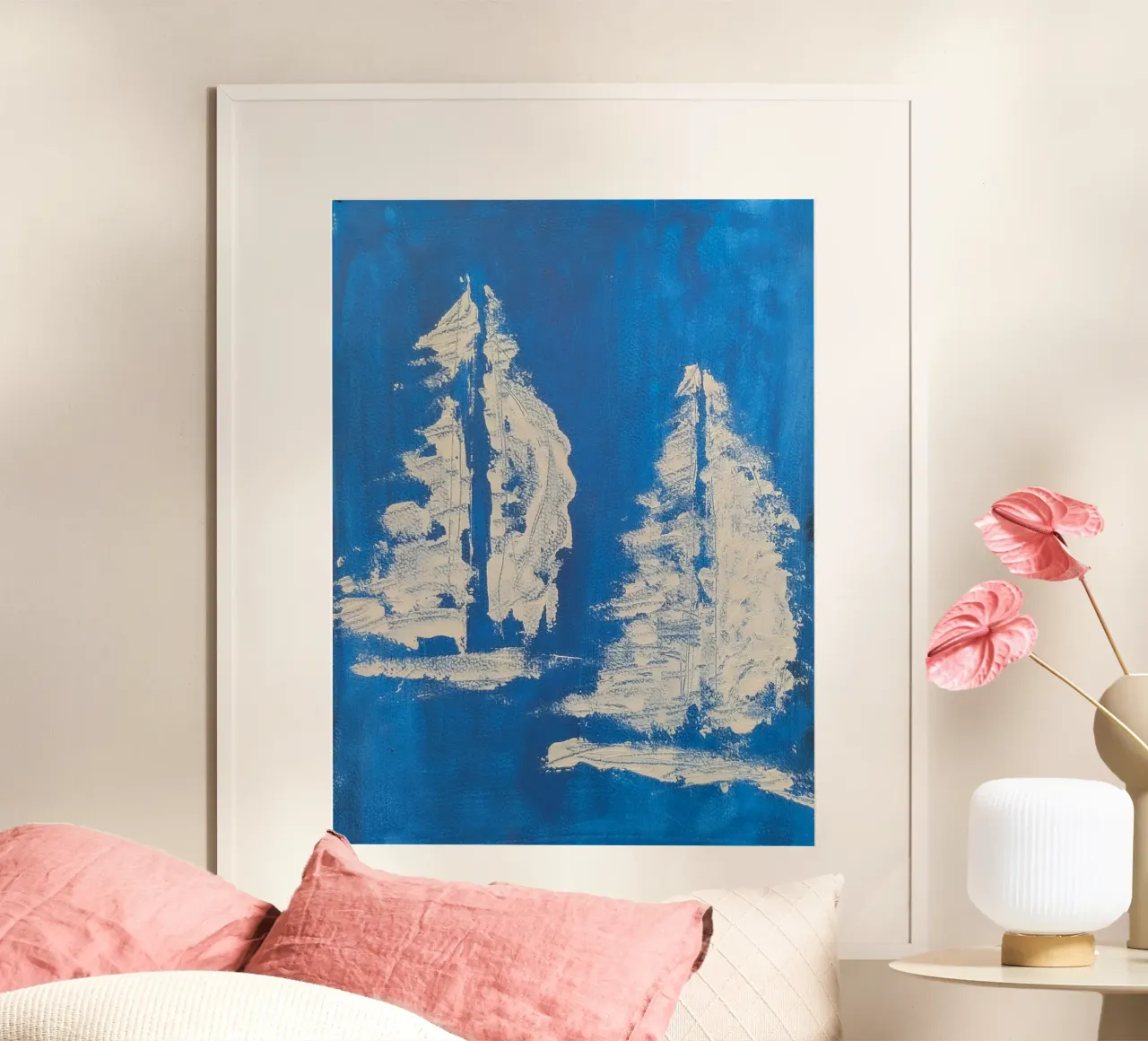 Due barche poster da Pia