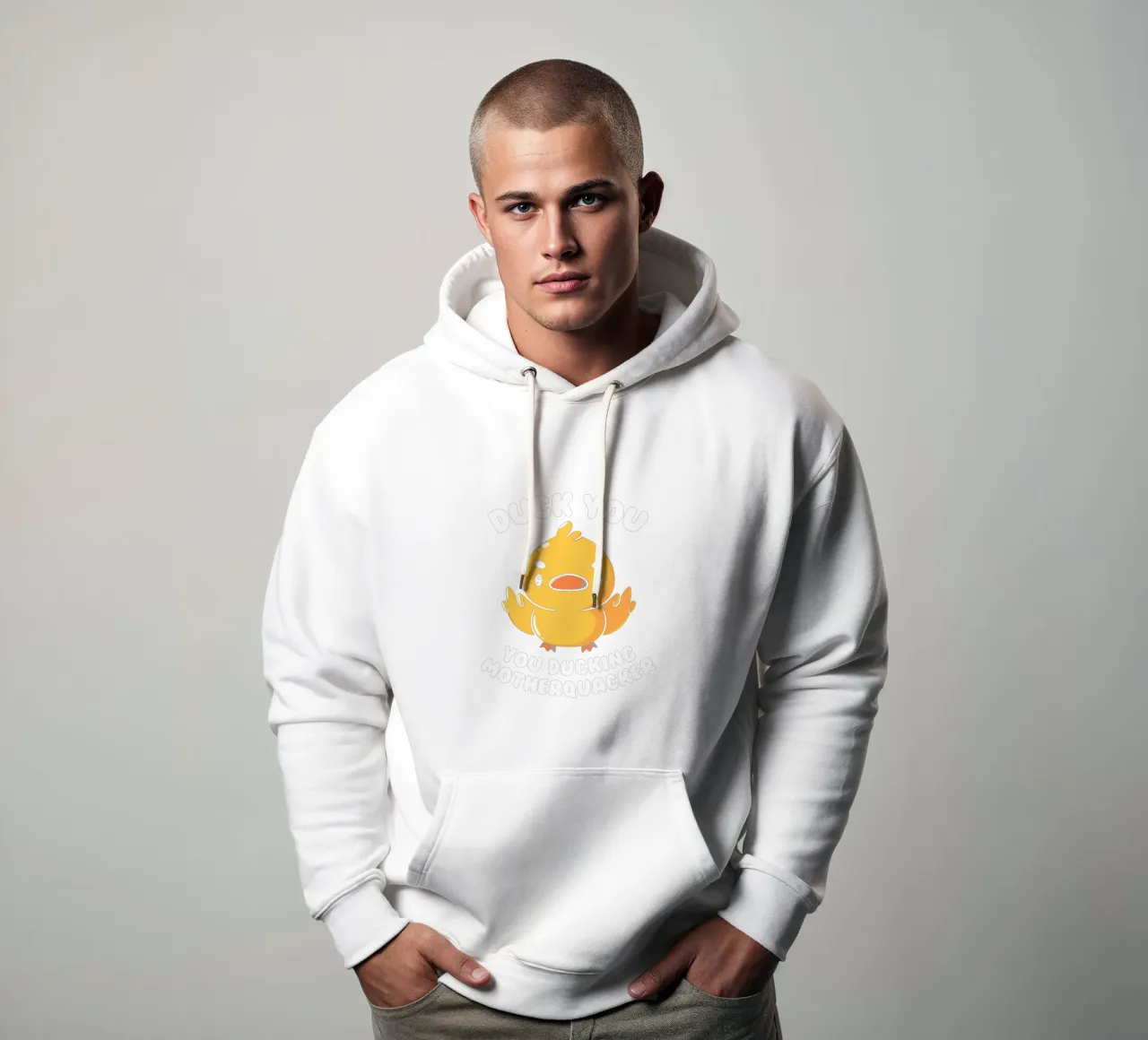 Abbandonare Motherquacker felpa con cappuccio da Tobe Fonseca