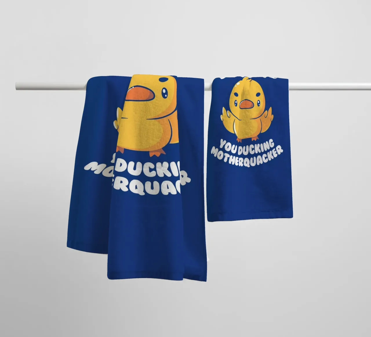 Abbandonare Motherquacker asciugamano da bagno da Tobe Fonseca