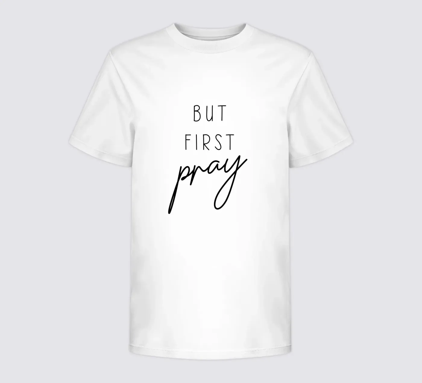 Ma prima pregate t-shirt bambini da Shark Printables