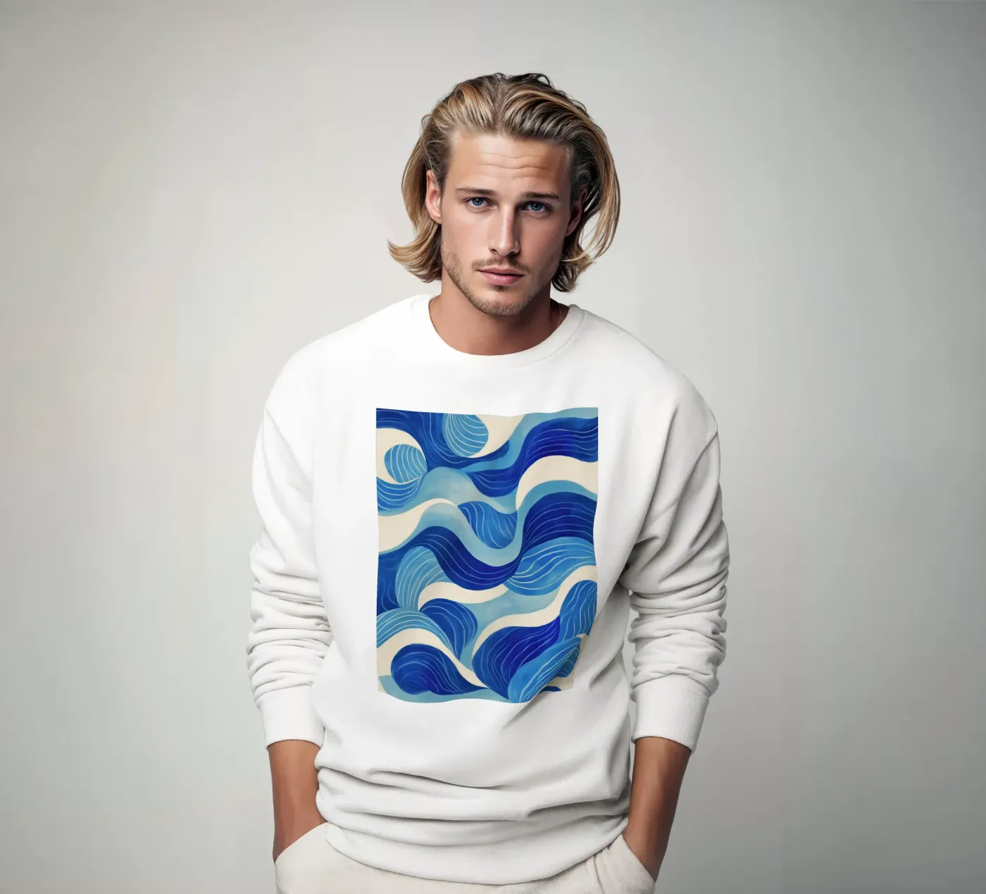 Tidal Memory sweatshirt van Luca