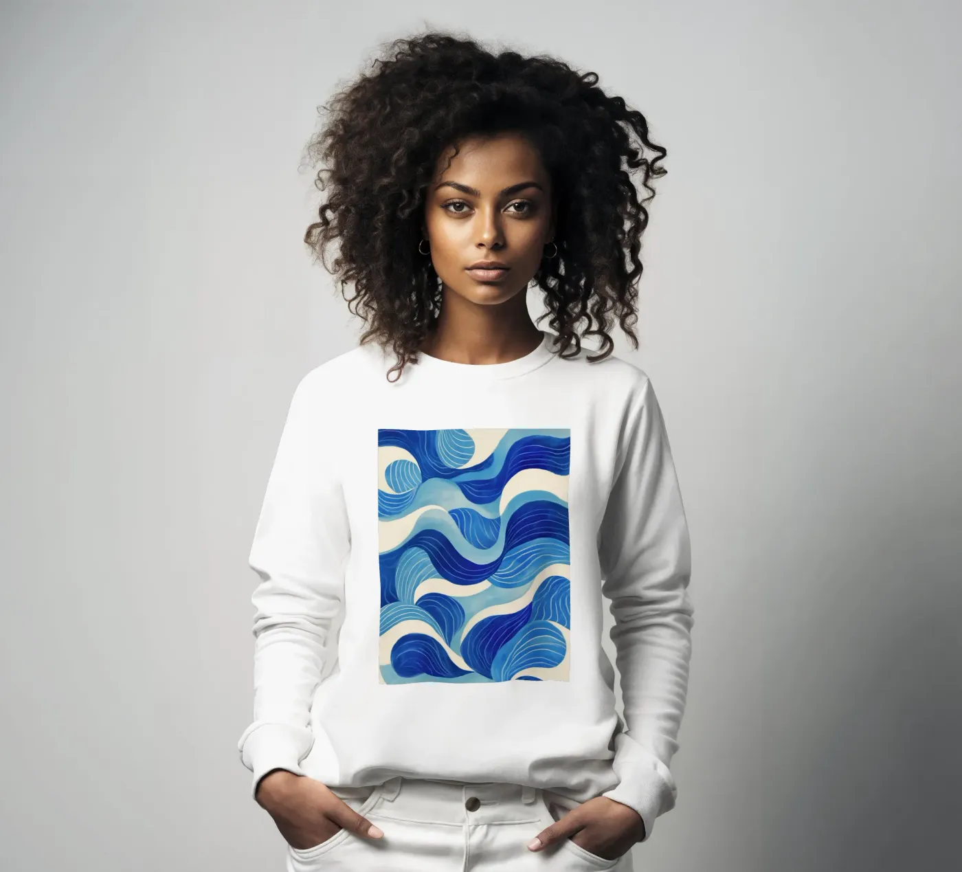 Tidal Memory sweatshirt van Luca