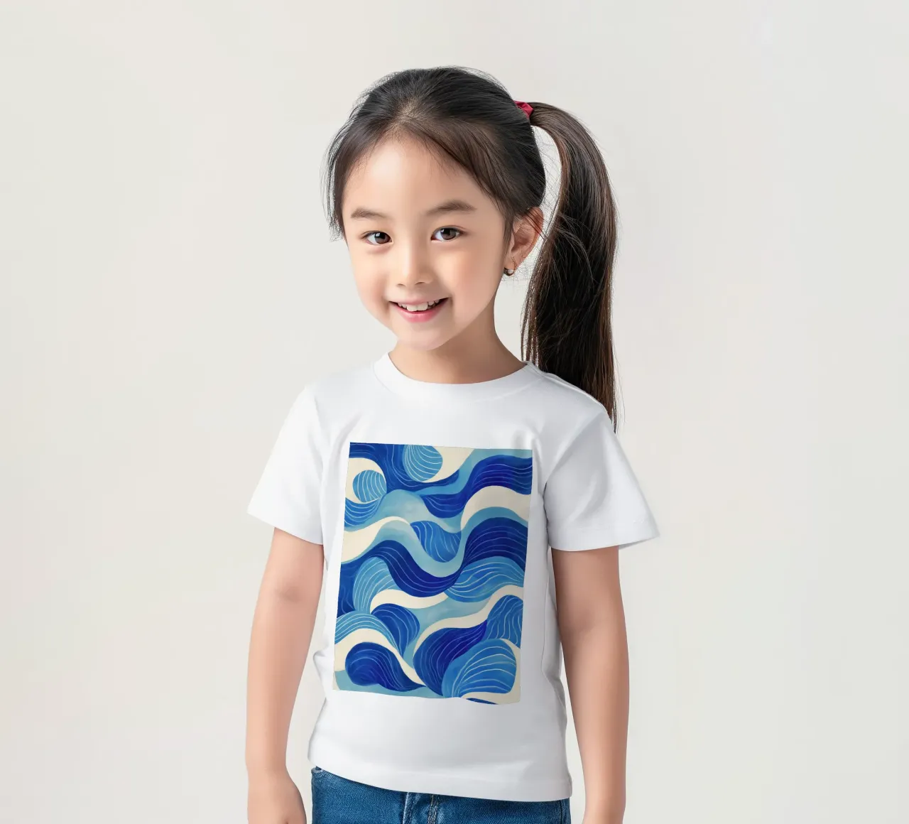 Tidal Memory kinder t-shirt van Luca