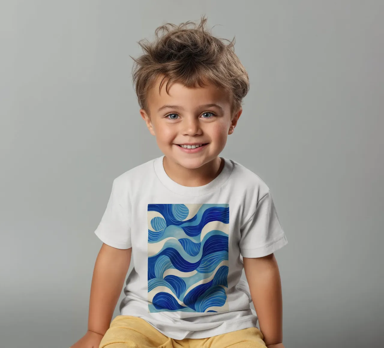 Tidal Memory kinder t-shirt van Luca
