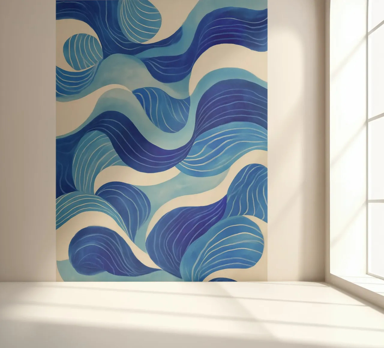 Tidal Memory fotobehang van Luca