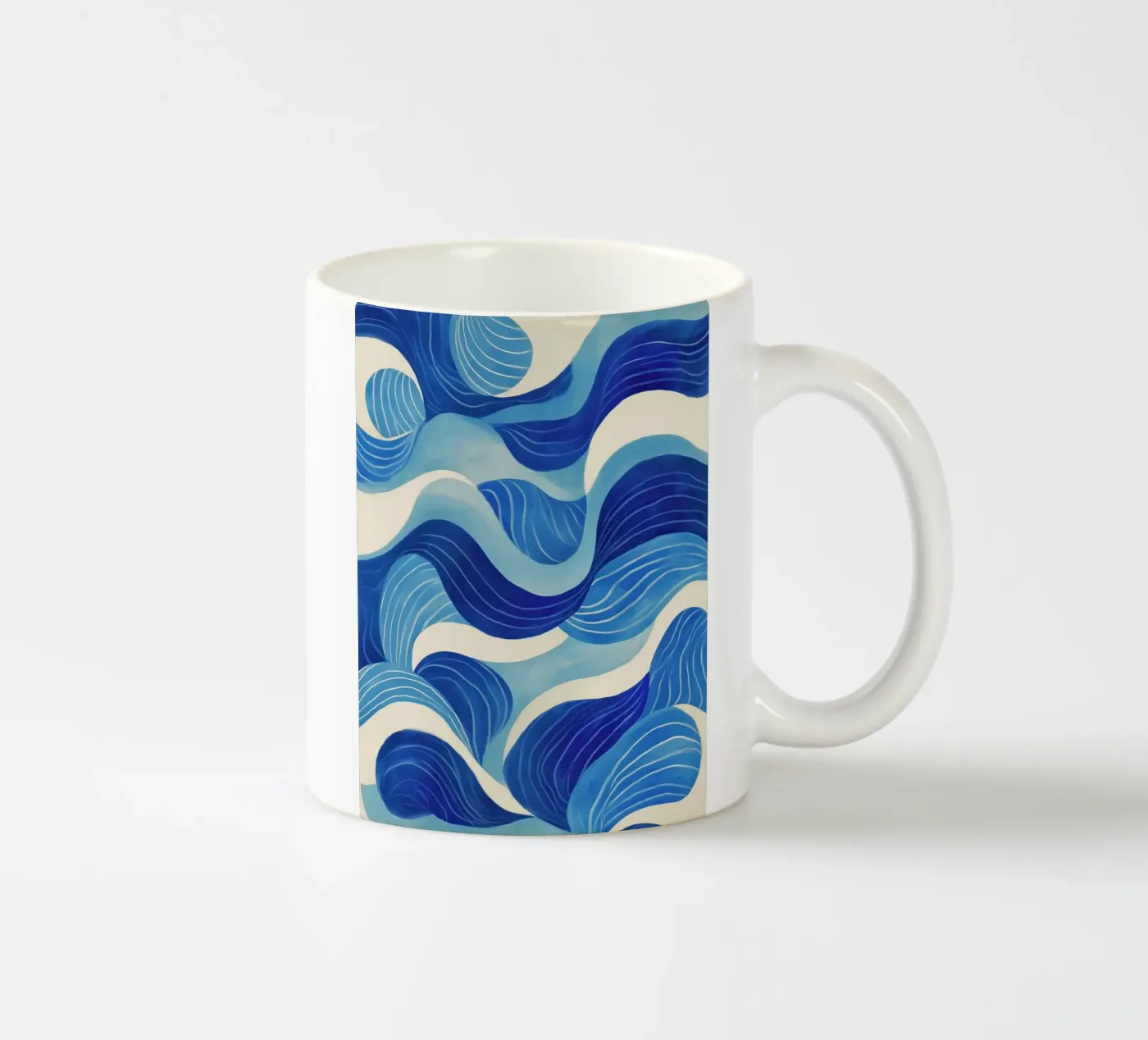 Tidal Memory ceramic mug by Luca
