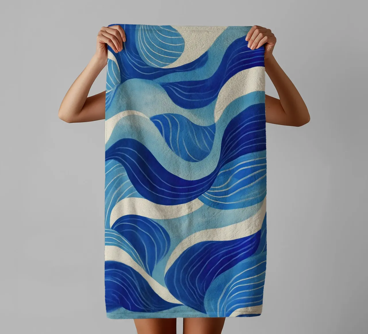 Tidal Memory towel by Luca