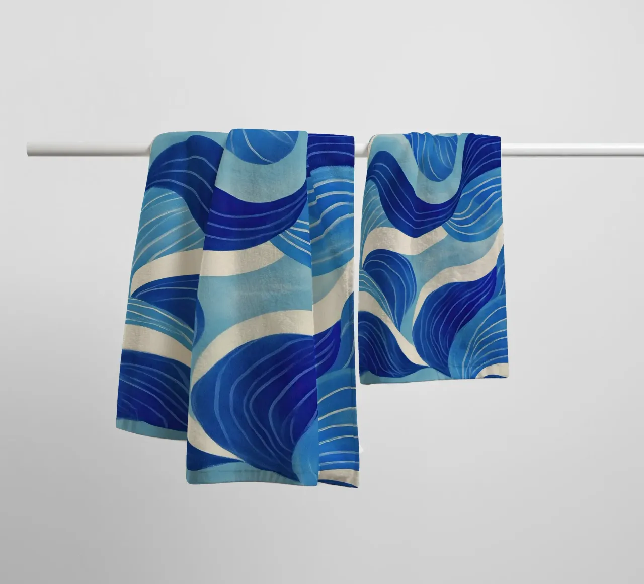 Tidal Memory towel by Luca
