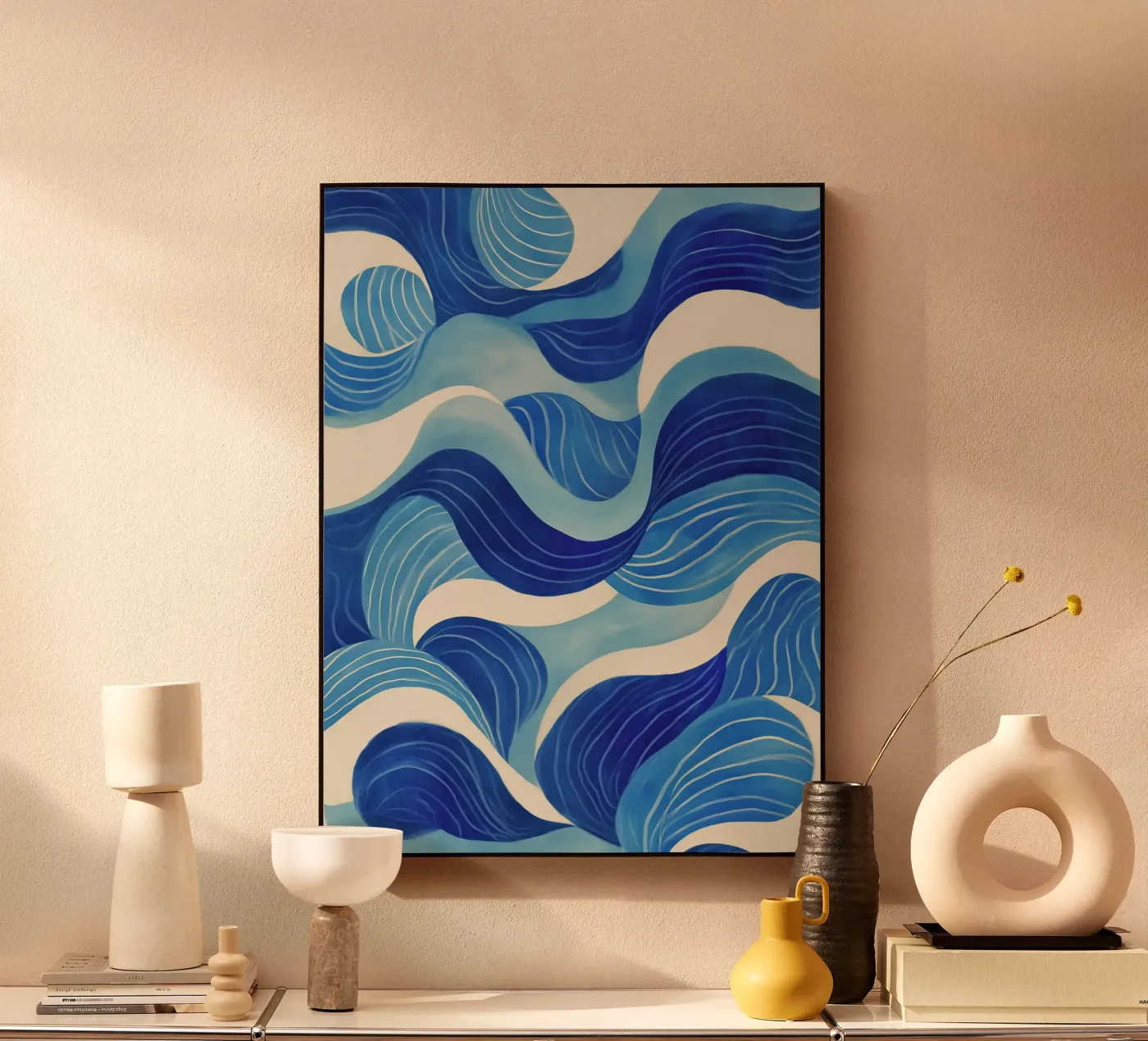 Tidal Memory acryl van Luca