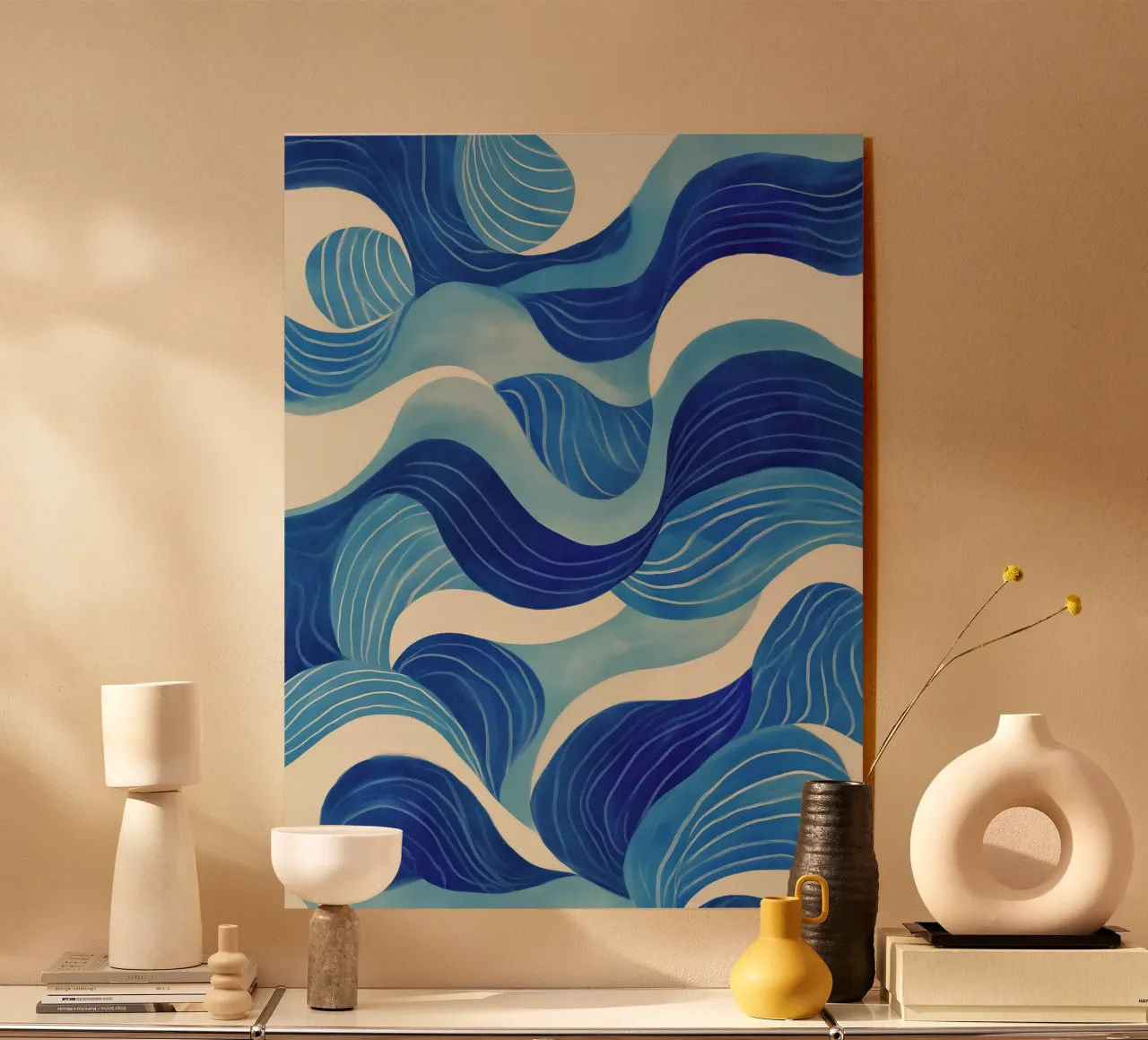 Tidal Memory acryl van Luca