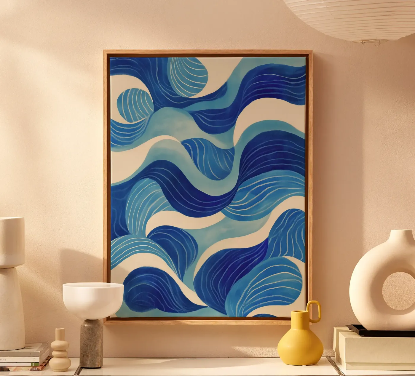 Tidal Memory toile de Luca