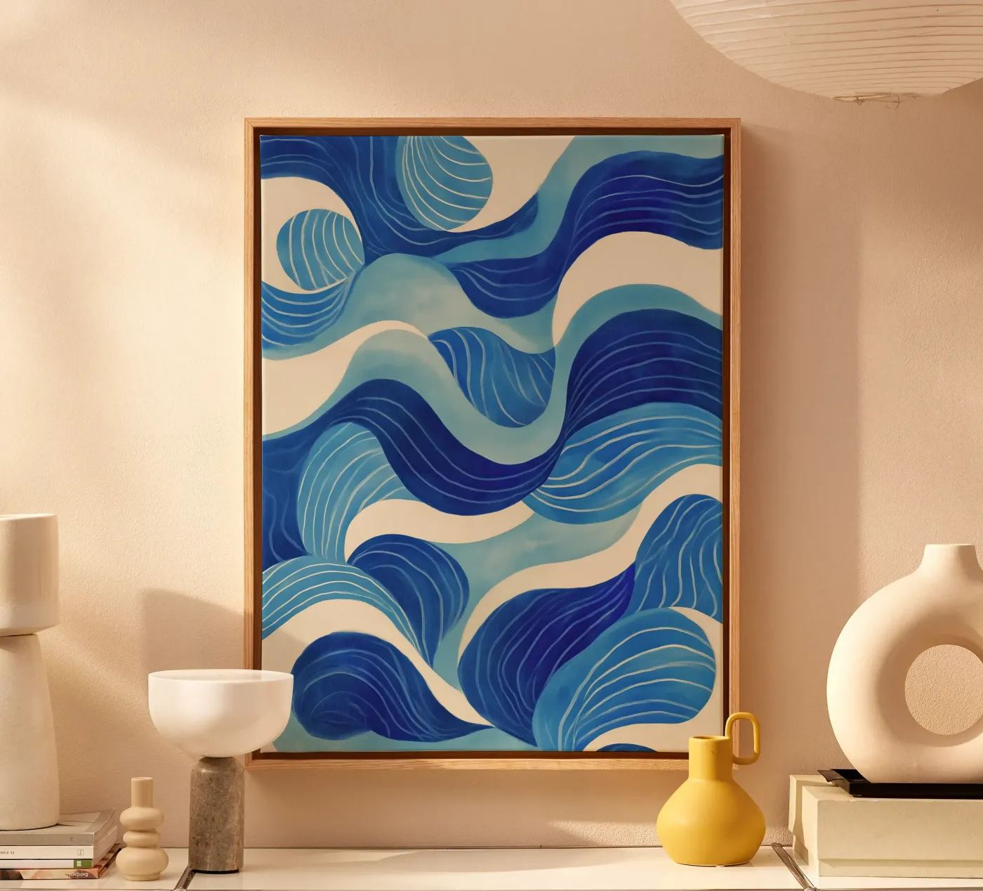 Tidal Memory canvas van Luca
