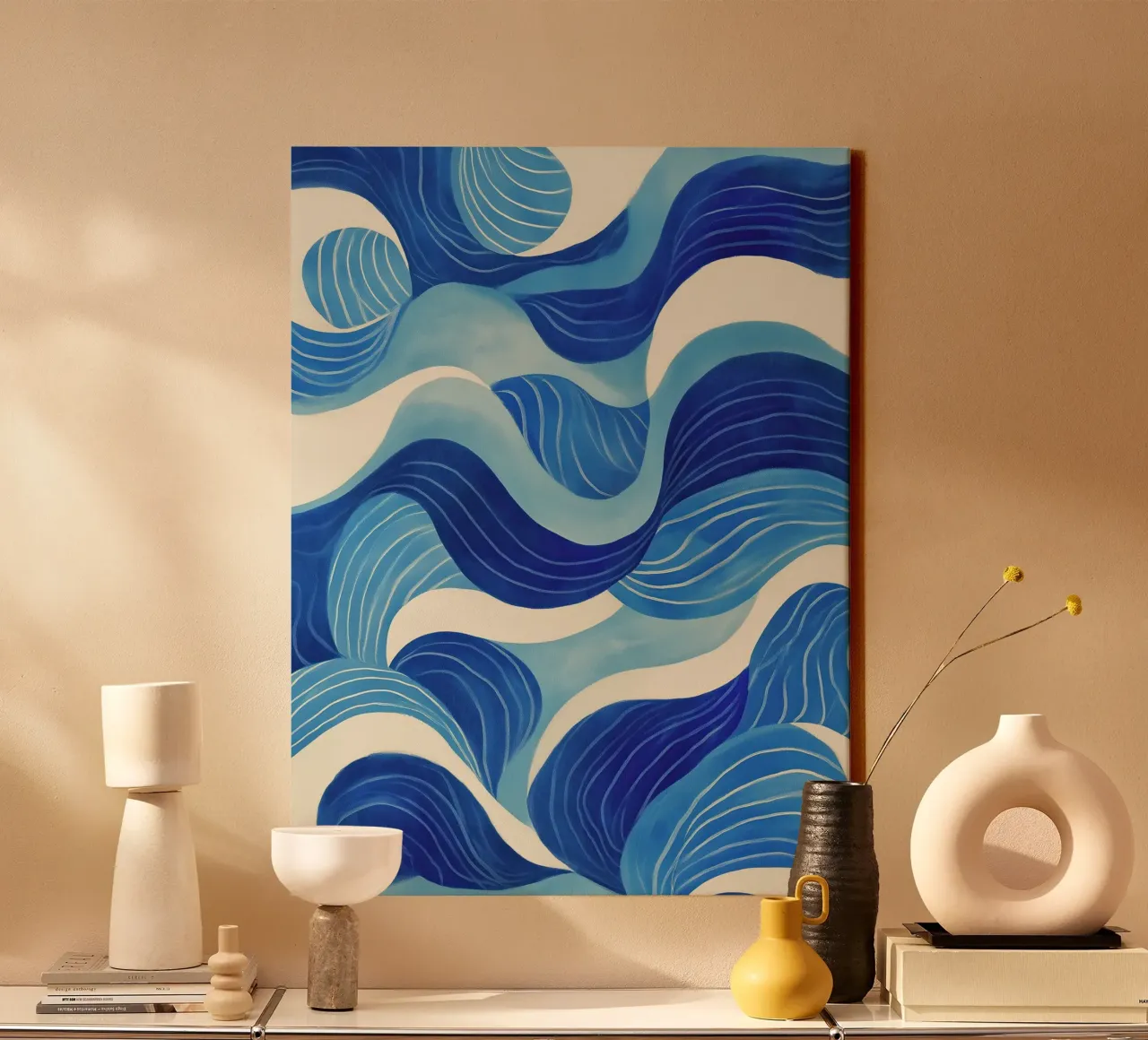 Tidal Memory canvas van Luca