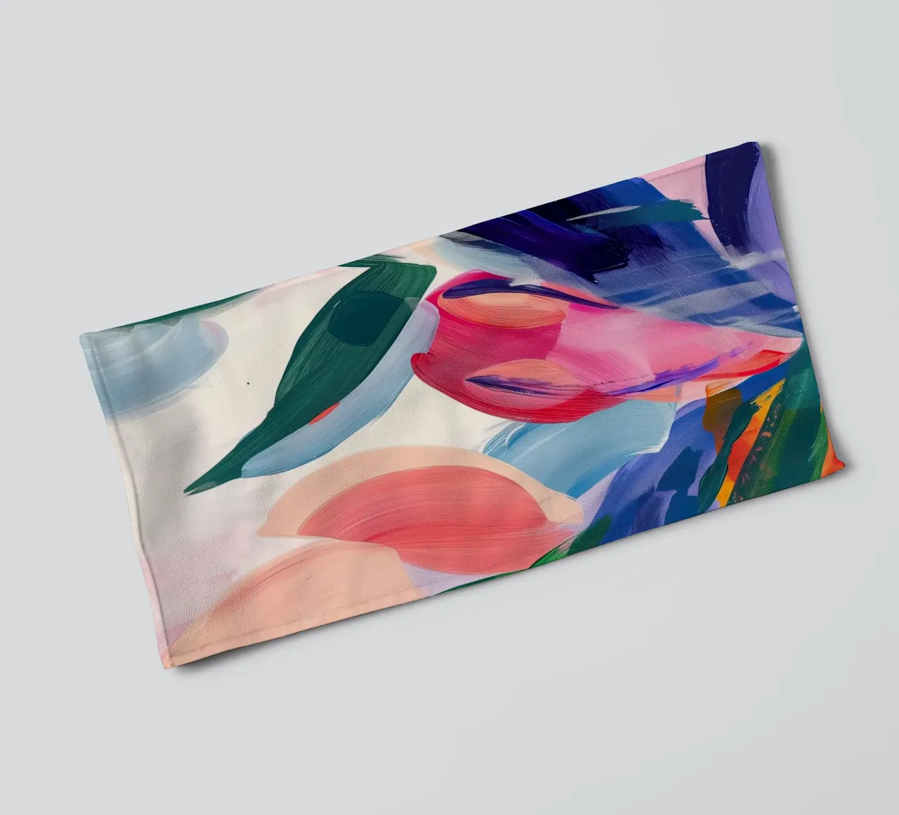 Almost Spring towel by Luca