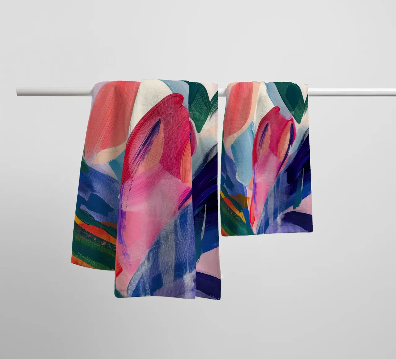 Almost Spring towel by Luca