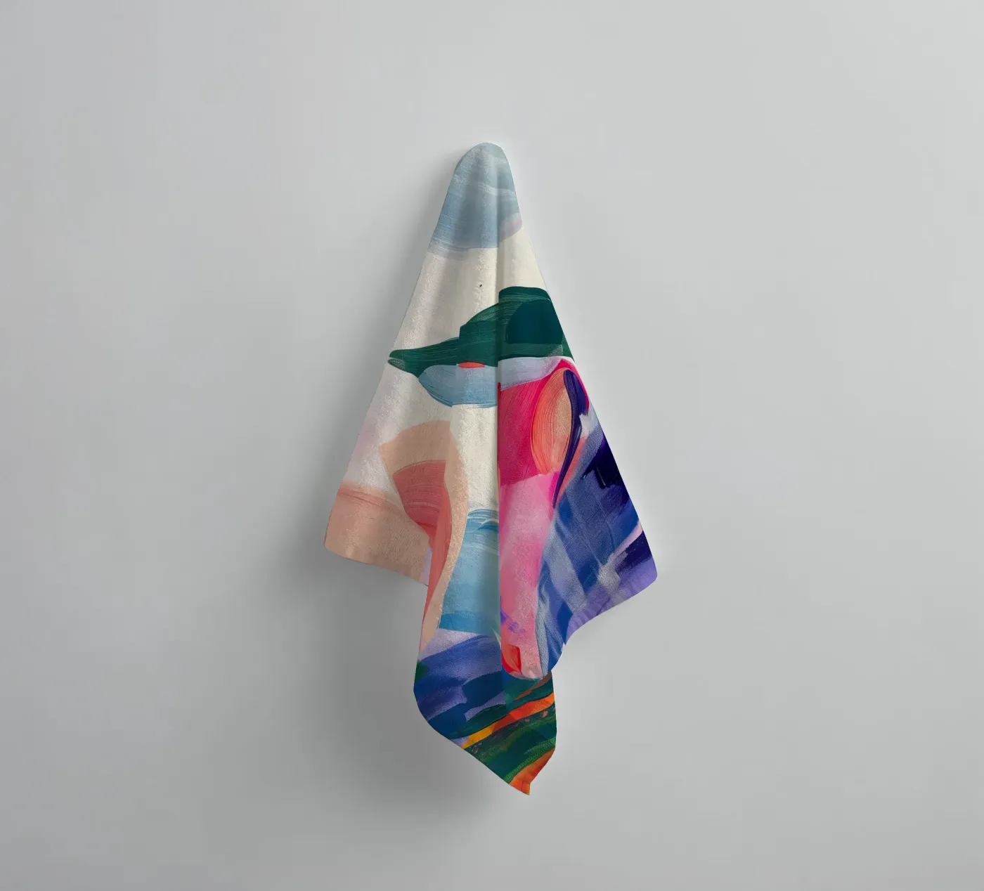 Almost Spring towel by Luca