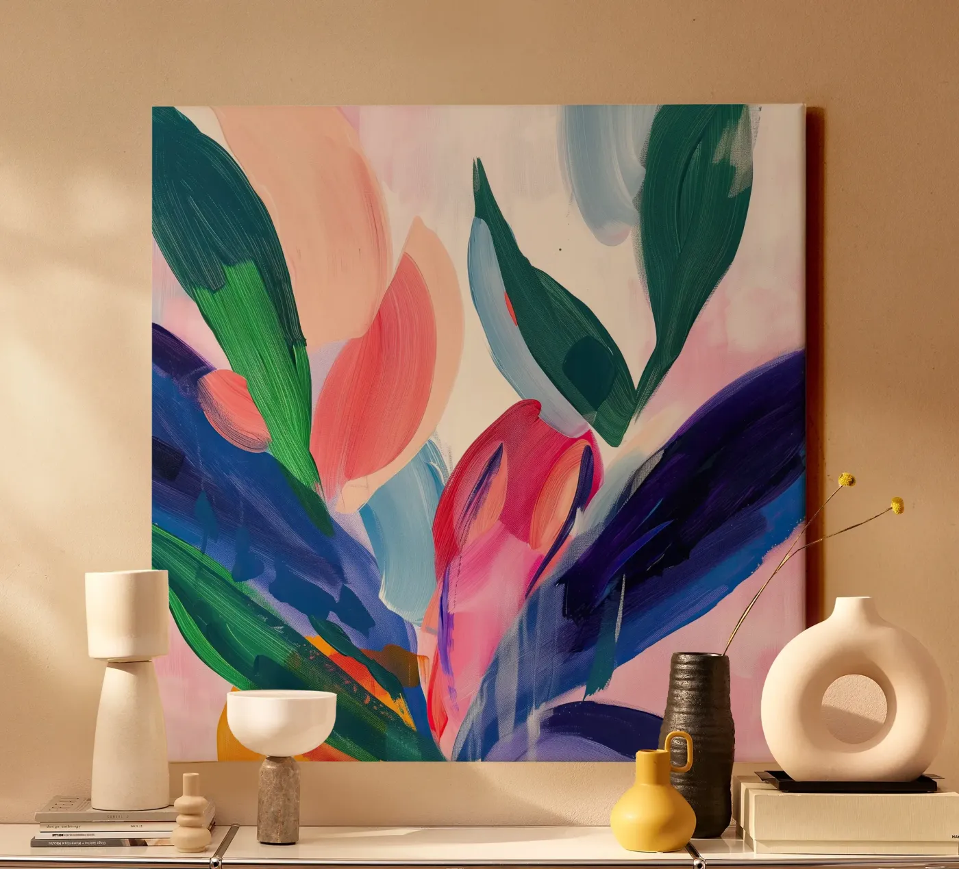 Almost Spring canvas by Luca