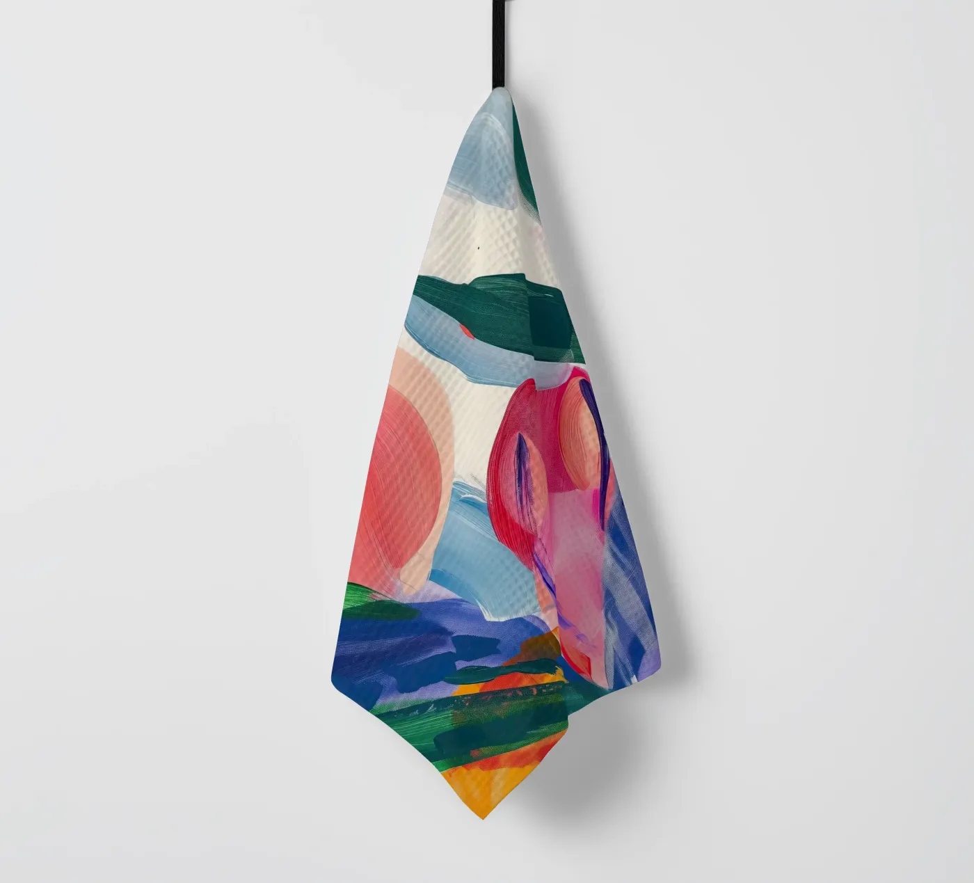 Almost Spring tea towel by Luca