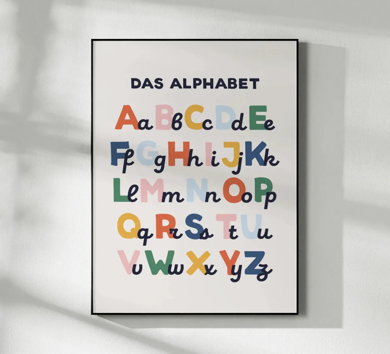 Das Alphabet plexiglass da we line studio - art