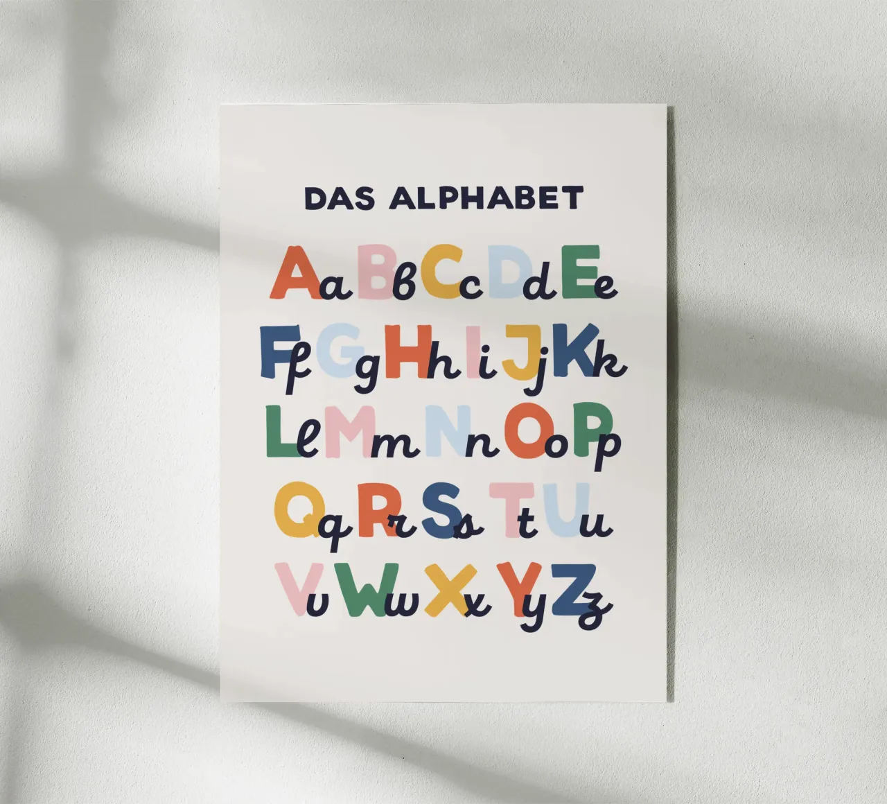 Das Alphabet plexiglass da we line studio - art