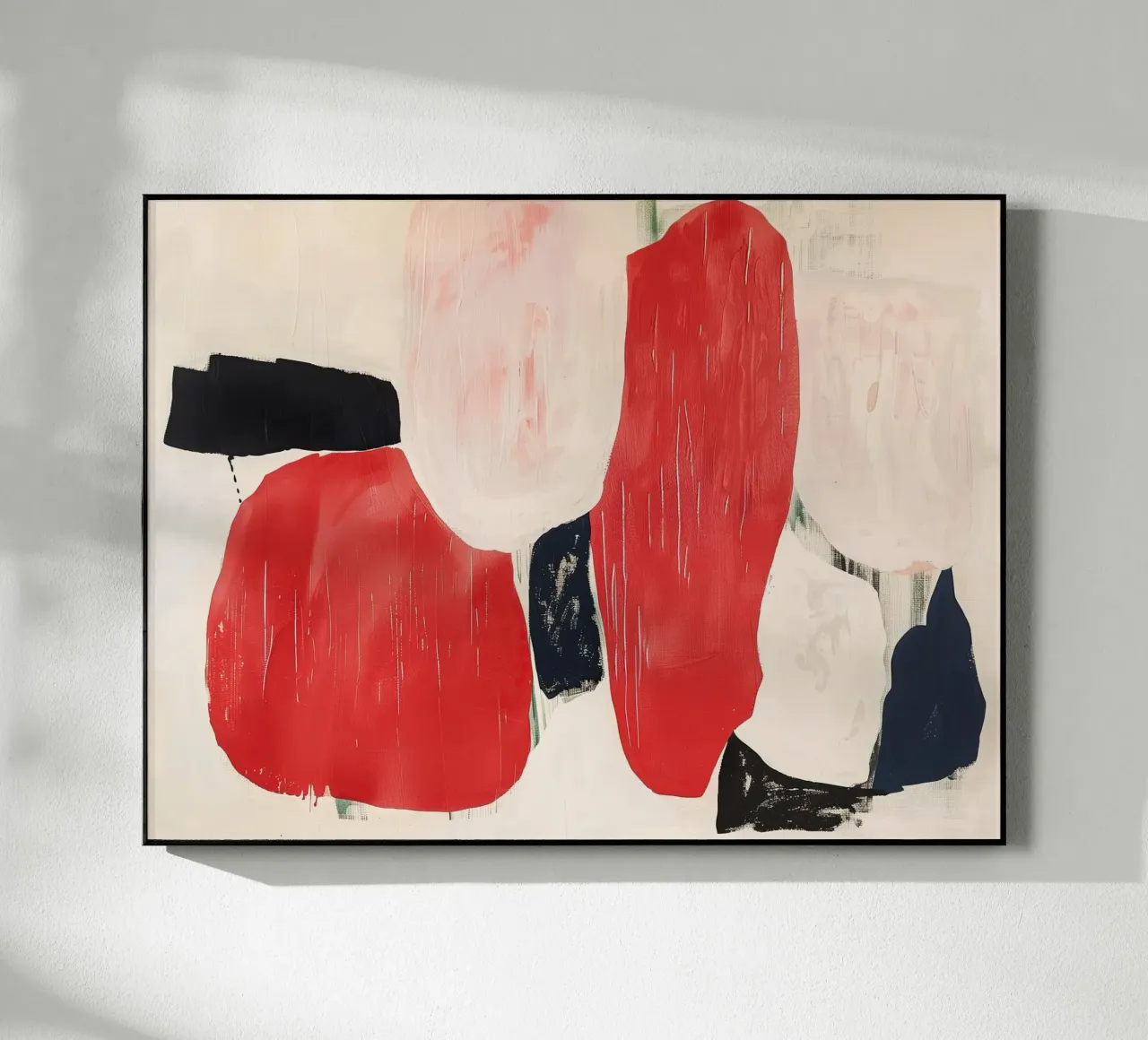 Red Without Apology plexiglass da Luca