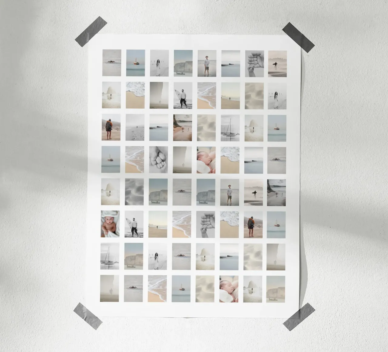 Foto Collage poster da we line studio - design