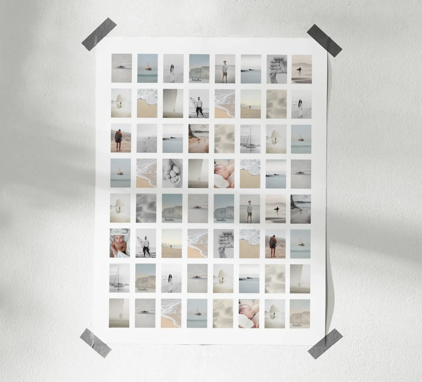 Foto Collage poster da we line studio - design